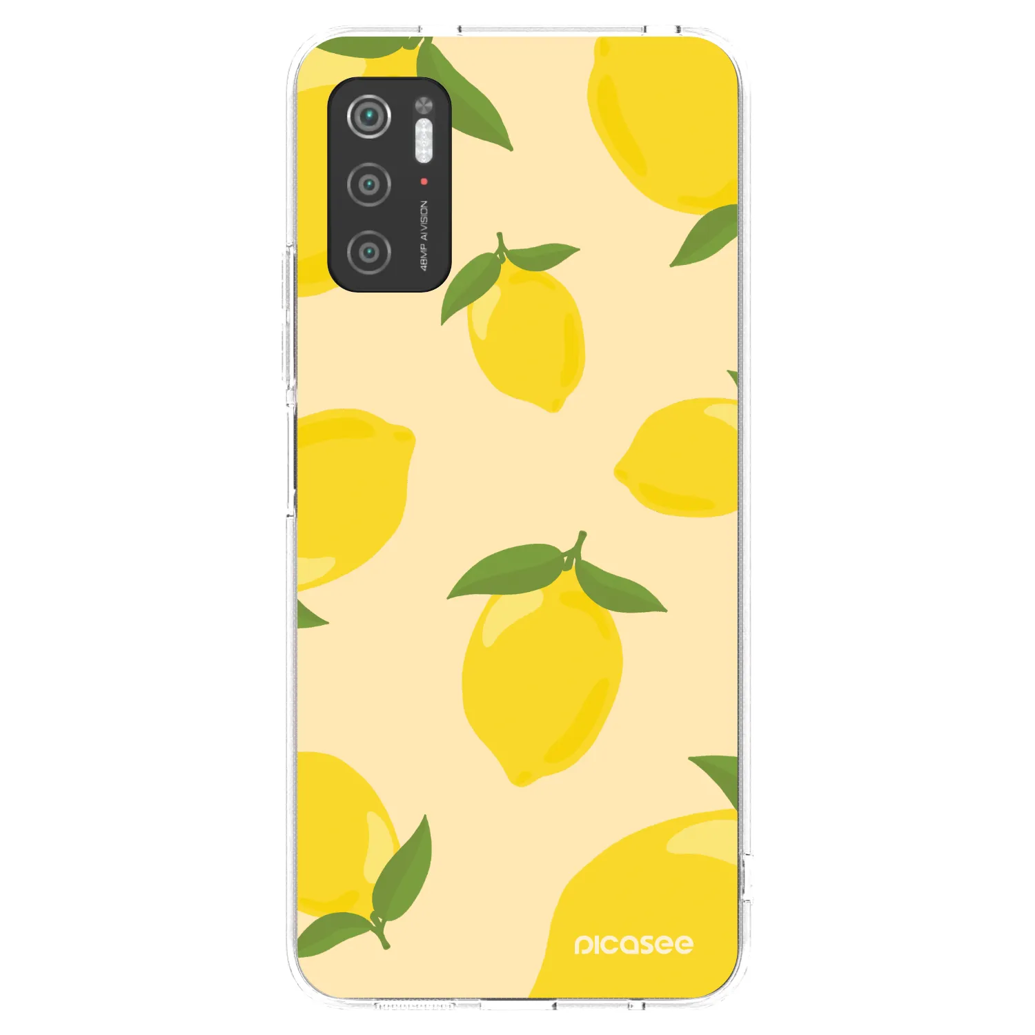 Picasee silikonowe przeźroczyste etui na Xiaomi Poco M3 Pro 5G - Limoncella
