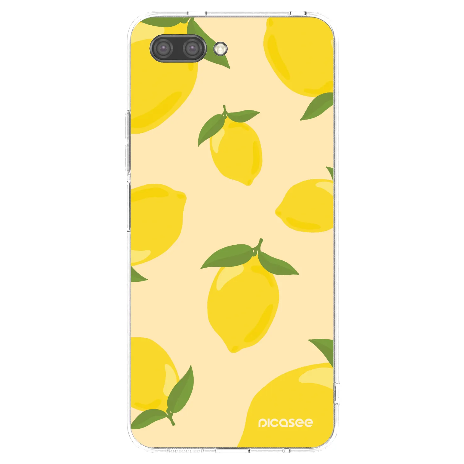 Picasee silikonowe przeźroczyste etui na Honor 10 - Limoncella