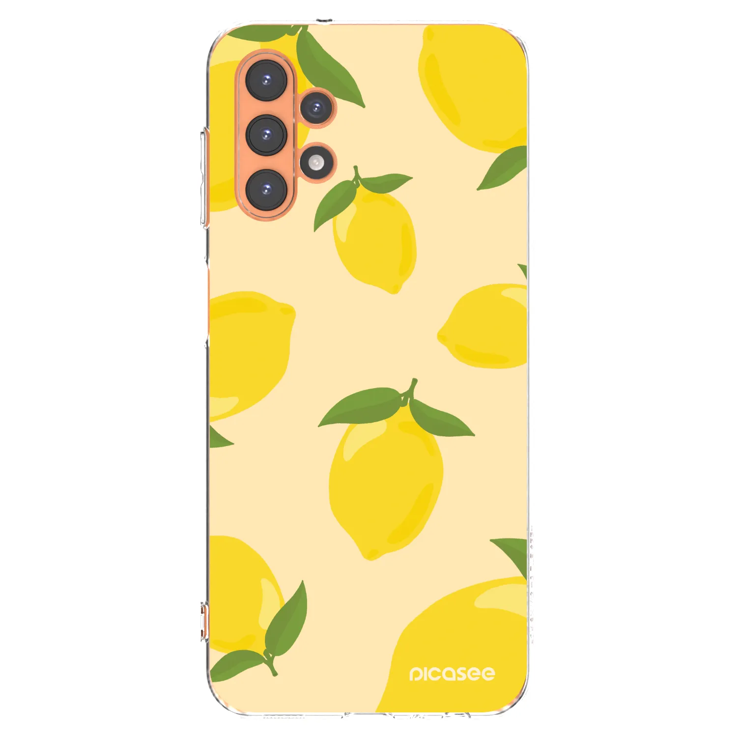 Picasee silikonowe przeźroczyste etui na Samsung Galaxy A13 4G A135 - Limoncella