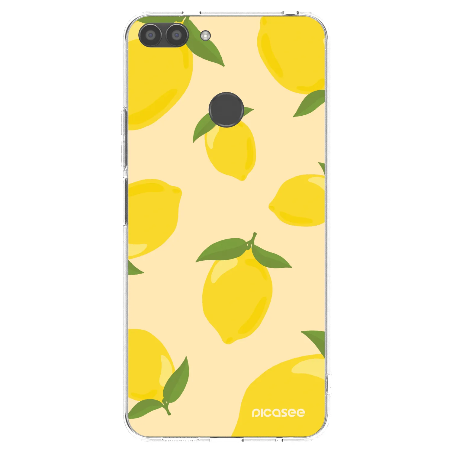 Picasee silikonowe przeźroczyste etui na Huawei P Smart - Limoncella