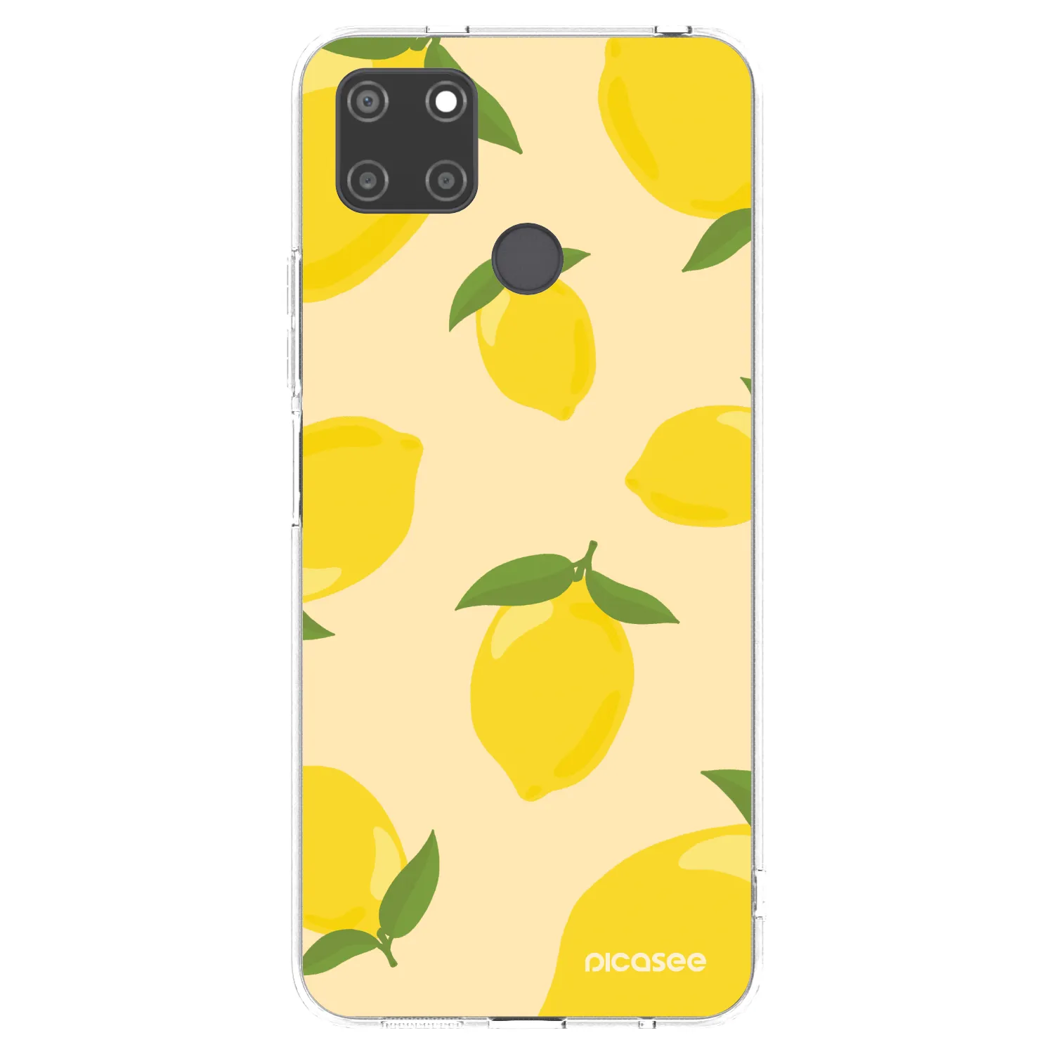 Picasee silikonowe przeźroczyste etui na Realme C21Y - Limoncella