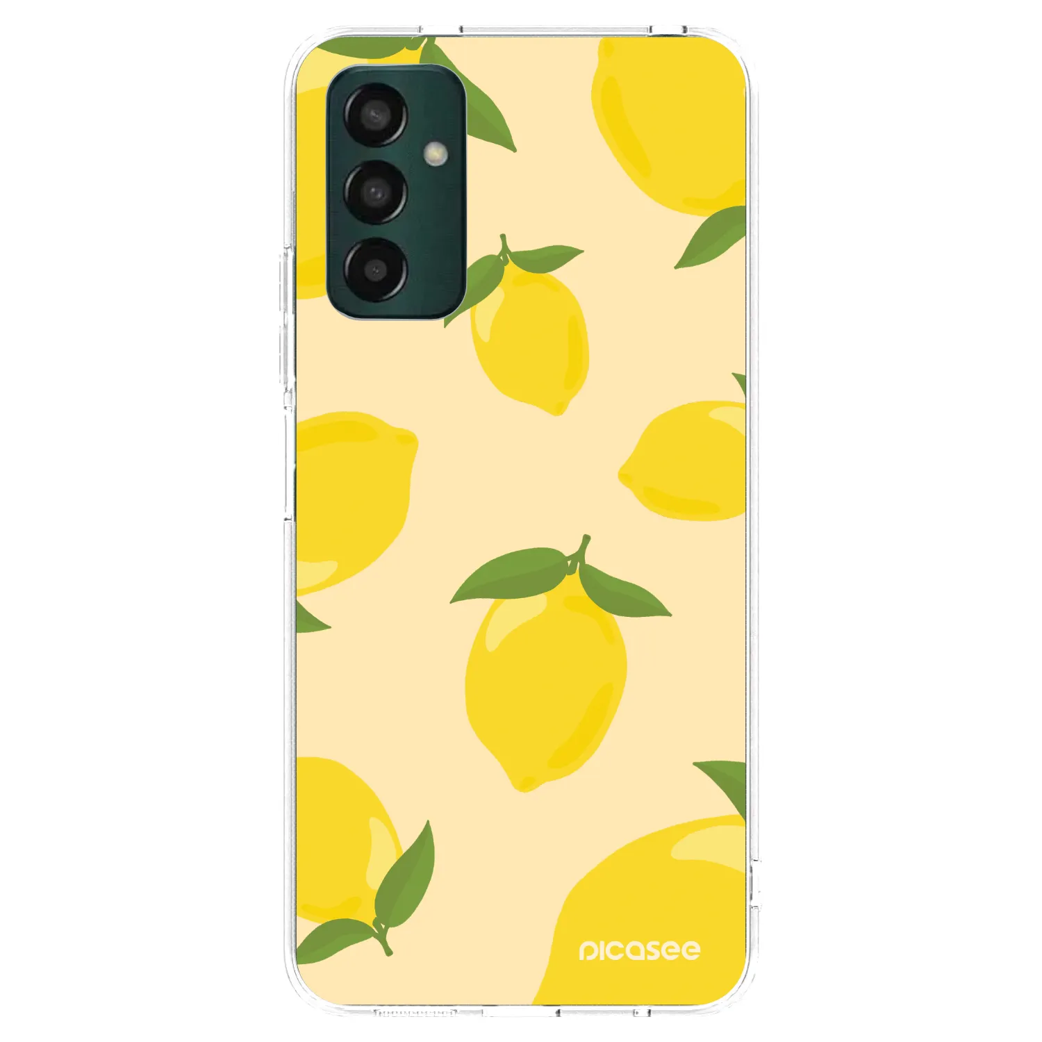 Picasee silikonowe przeźroczyste etui na Samsung Galaxy M23 5G - Limoncella