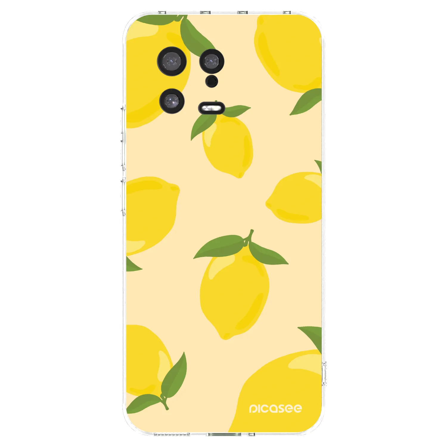 Picasee silikonowe przeźroczyste etui na Xiaomi 13 - Limoncella