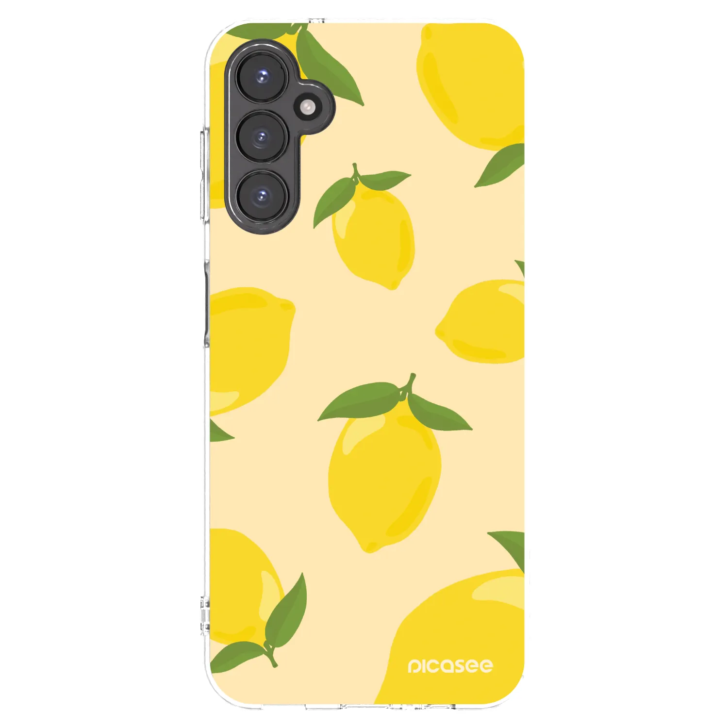 Picasee silikonowe przeźroczyste etui na Samsung Galaxy A14 5G A146P - Limoncella