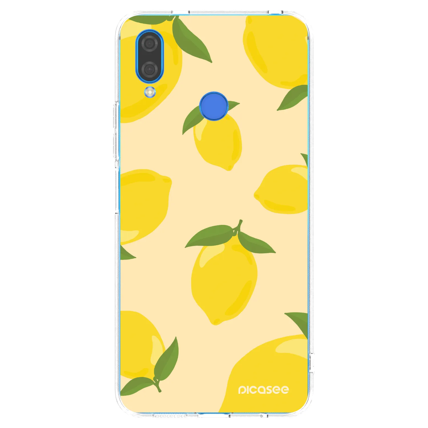 Picasee silikonowe przeźroczyste etui na Huawei Nova 3i - Limoncella