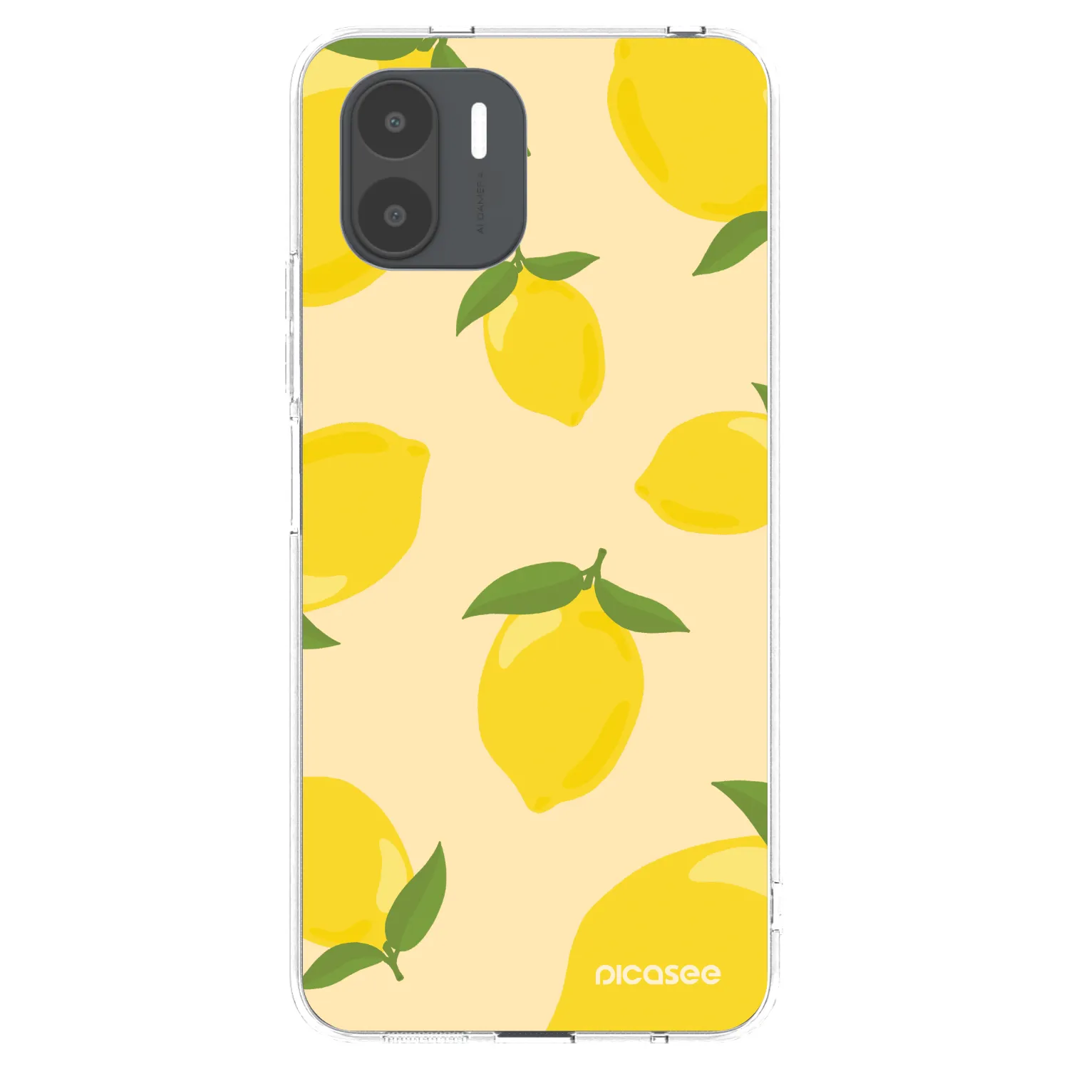 Picasee silikonowe przeźroczyste etui na Xiaomi Redmi A2 - Limoncella