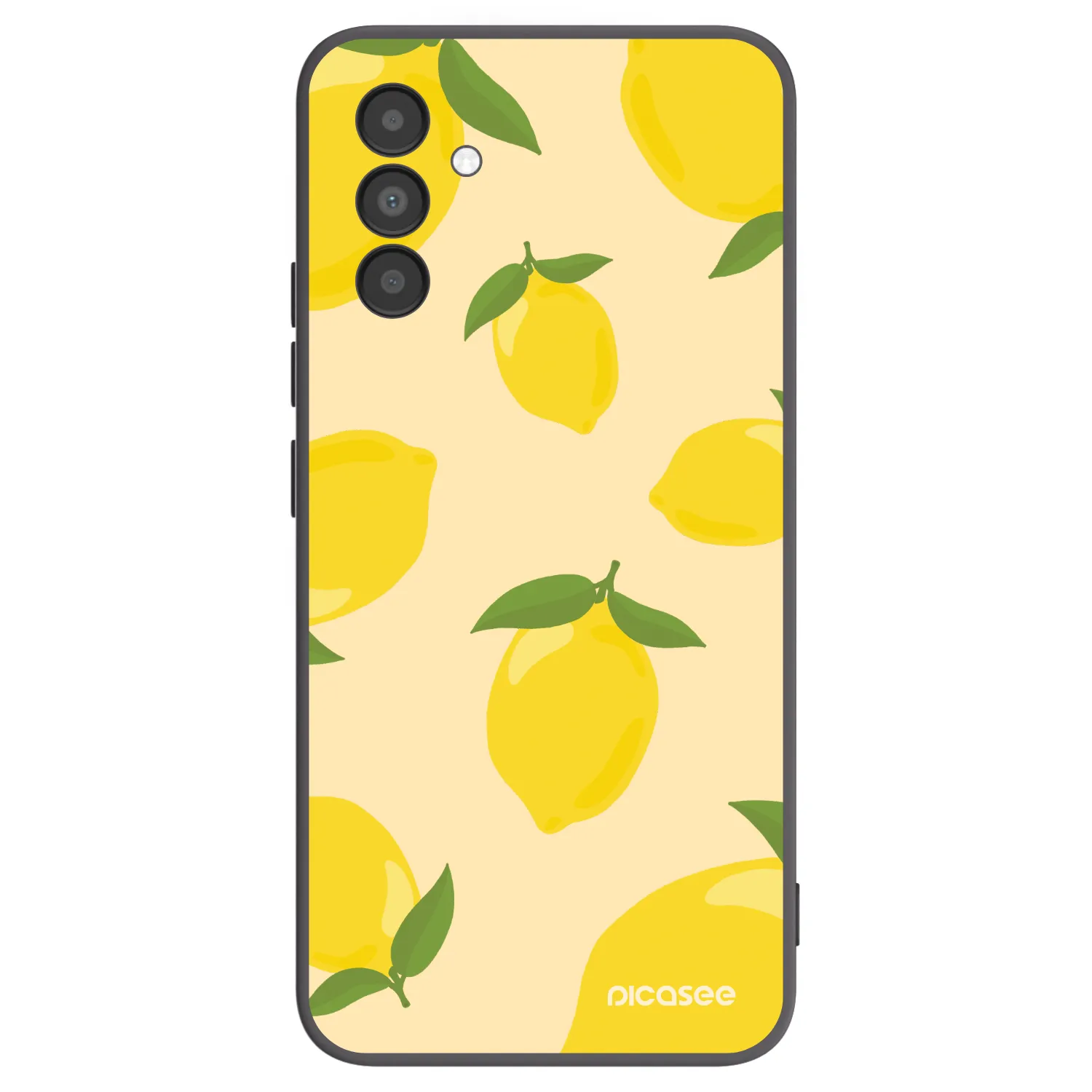 Picasee silikonowe czarne etui na Samsung Galaxy A04s A047F - Limoncella