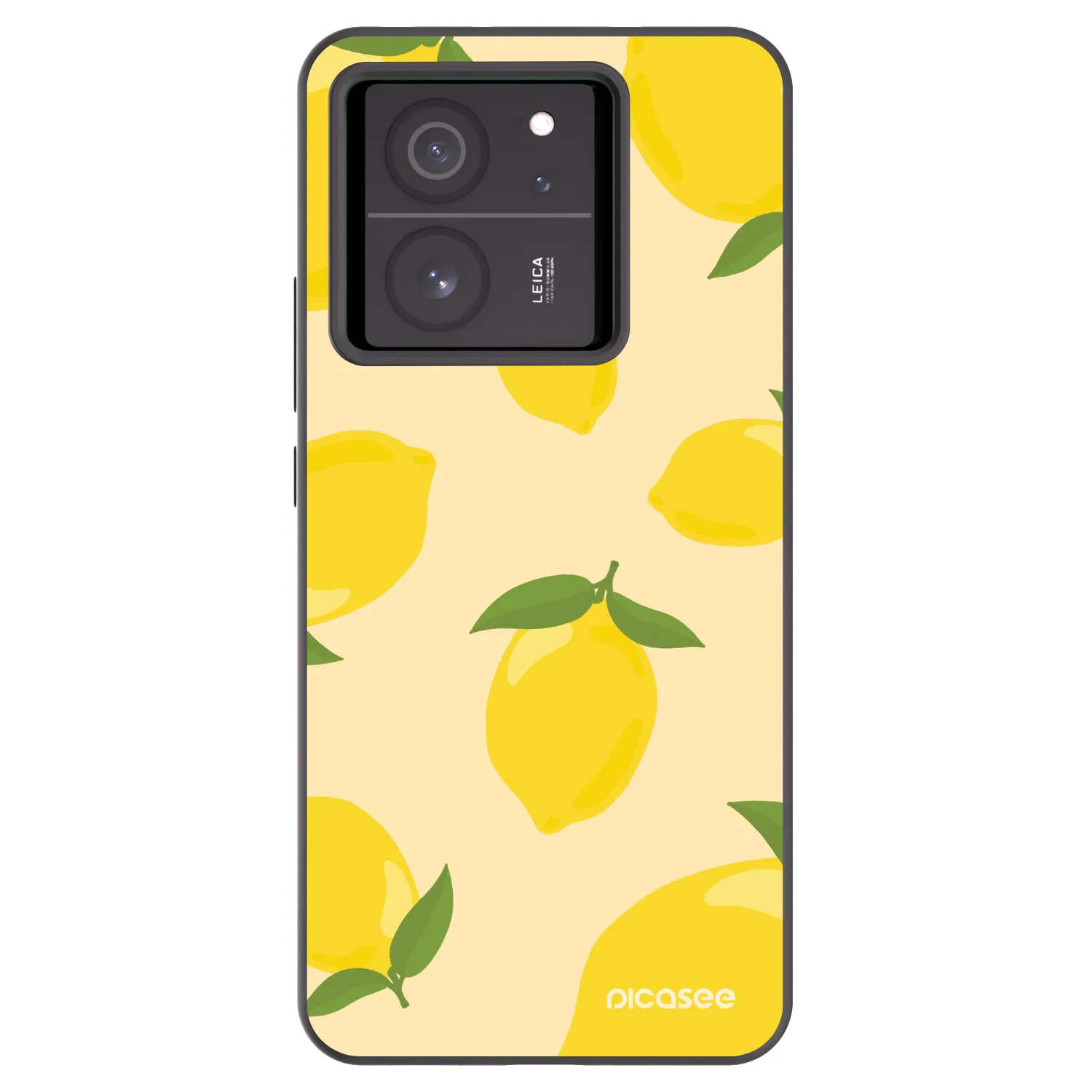 Picasee silikonowe czarne etui na Xiaomi 13T - Limoncella