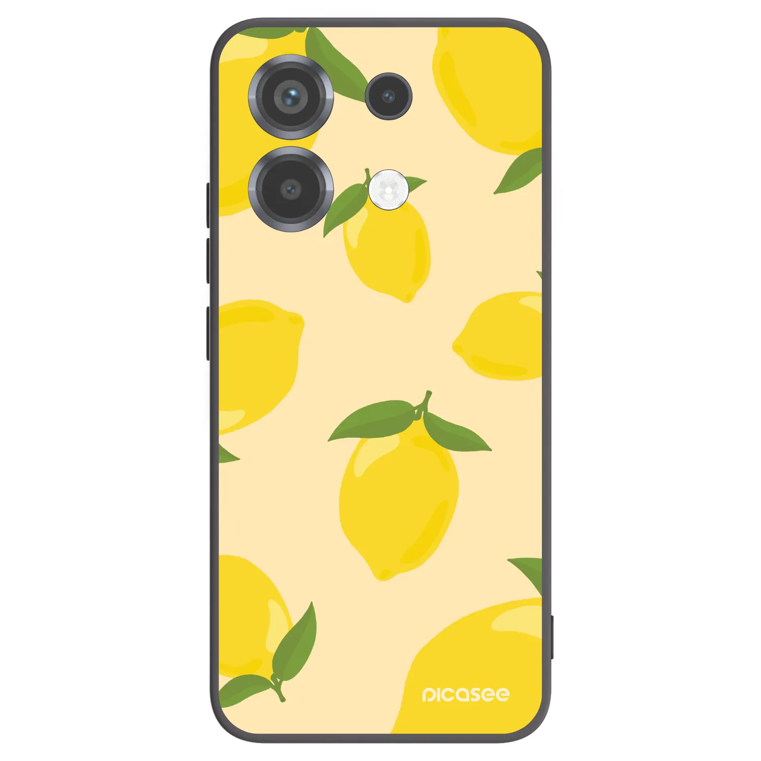 Picasee silikonowe czarne etui na Xiaomi Poco X6 - Limoncella