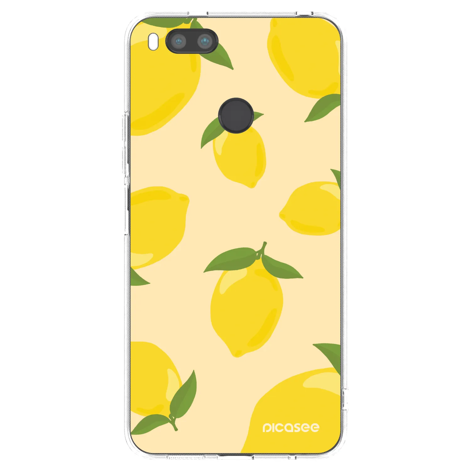 Picasee silikonowe przeźroczyste etui na Xiaomi Mi A1 Global - Limoncella