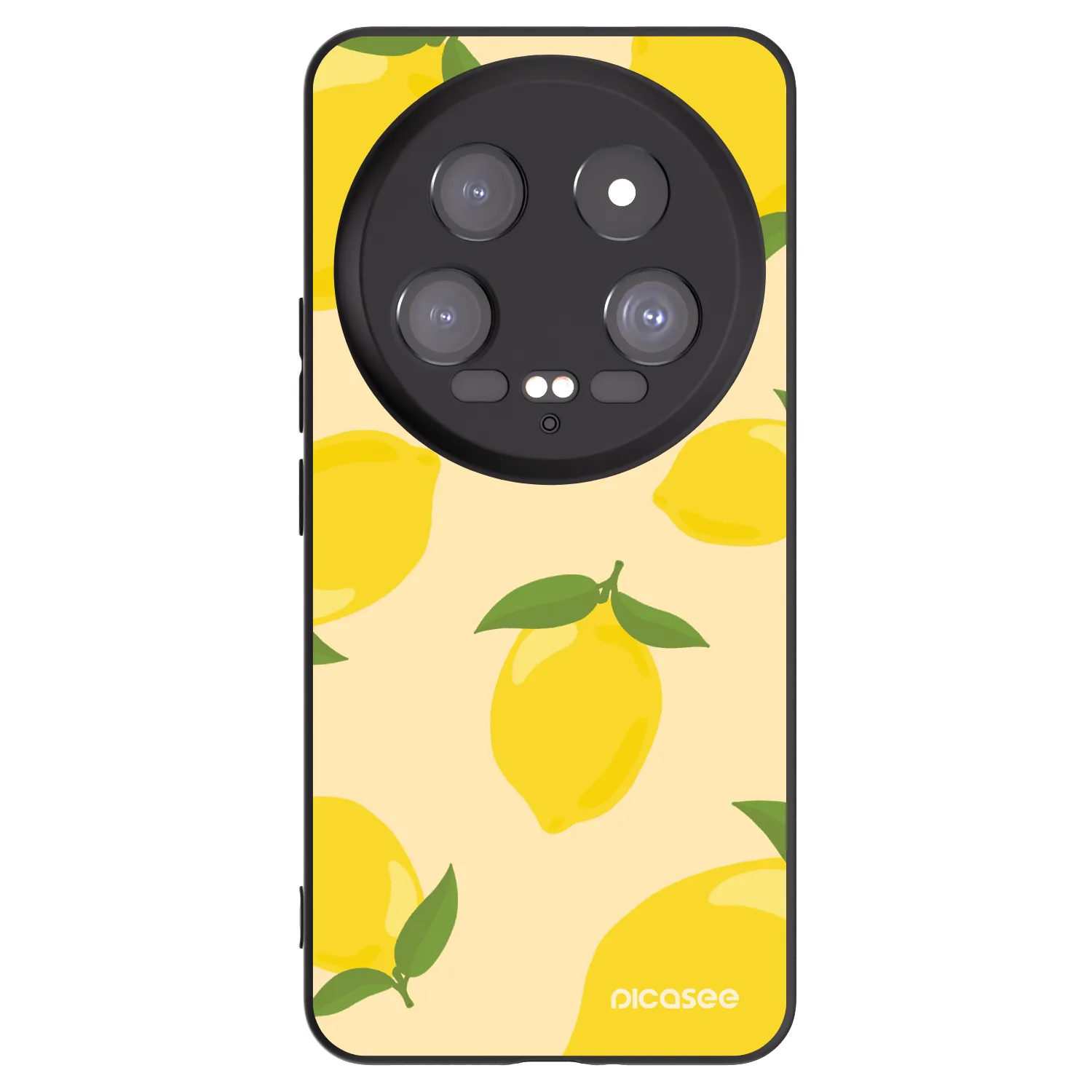 Picasee silikonowe czarne etui na Xiaomi 14 Ultra - Limoncella
