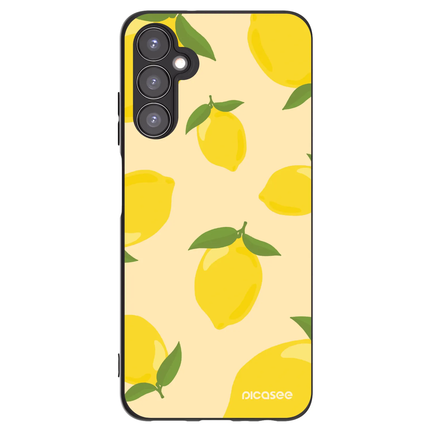 Picasee silikonowe czarne etui na Samsung Galaxy A05s A057G - Limoncella