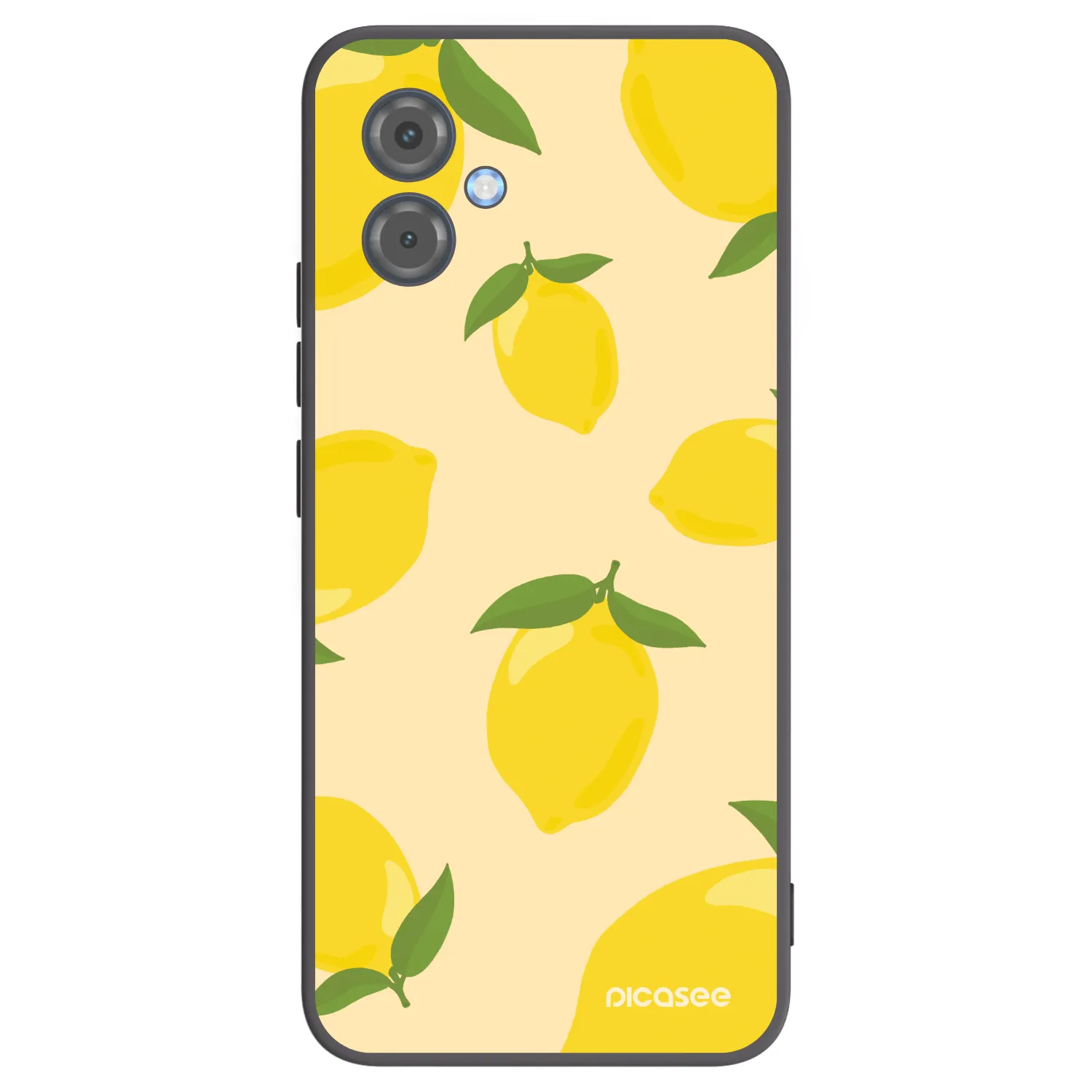 Picasee silikonowe czarne etui na Motorola Moto G14 - Limoncella