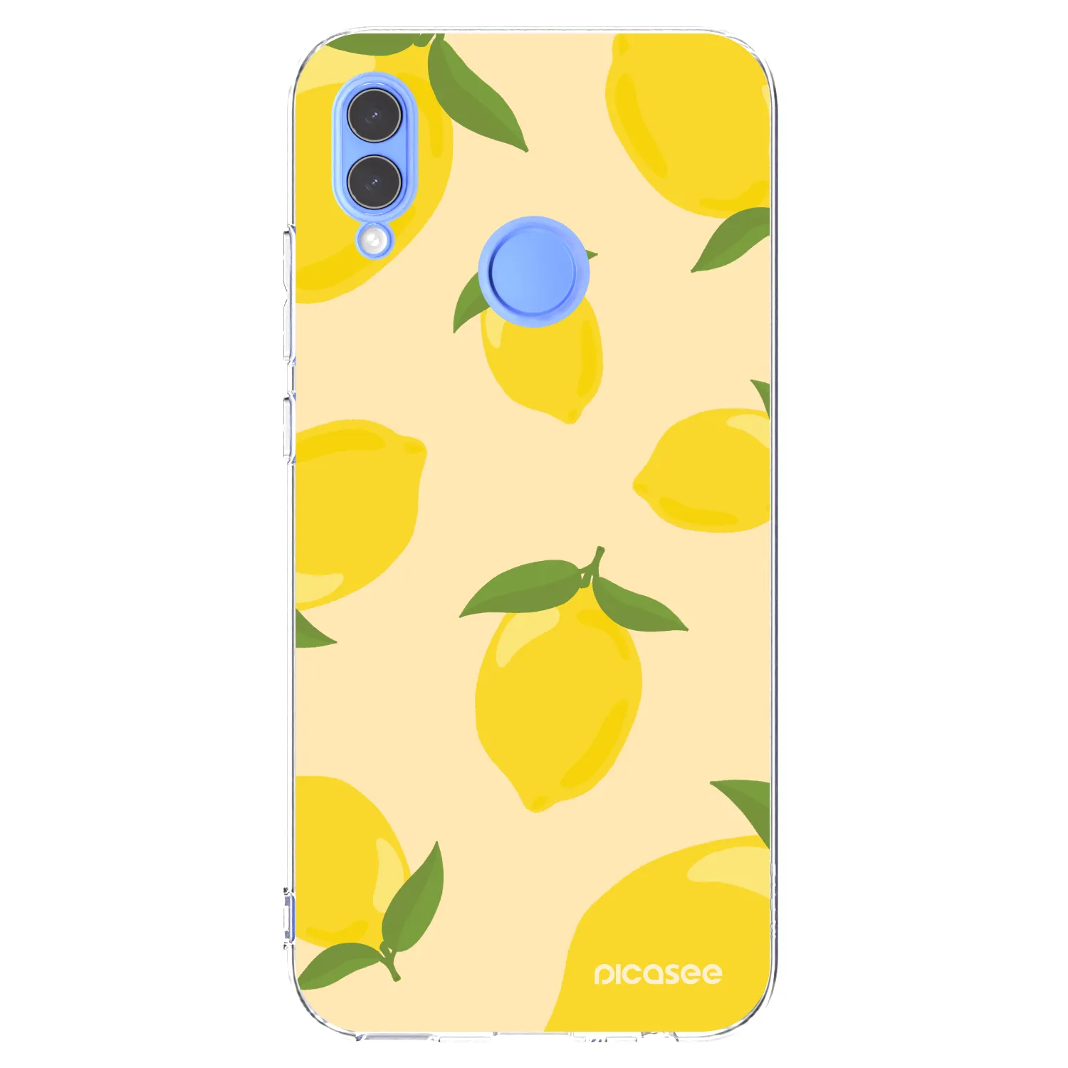 Picasee silikonowe przeźroczyste etui na Huawei P Smart 2019 - Limoncella