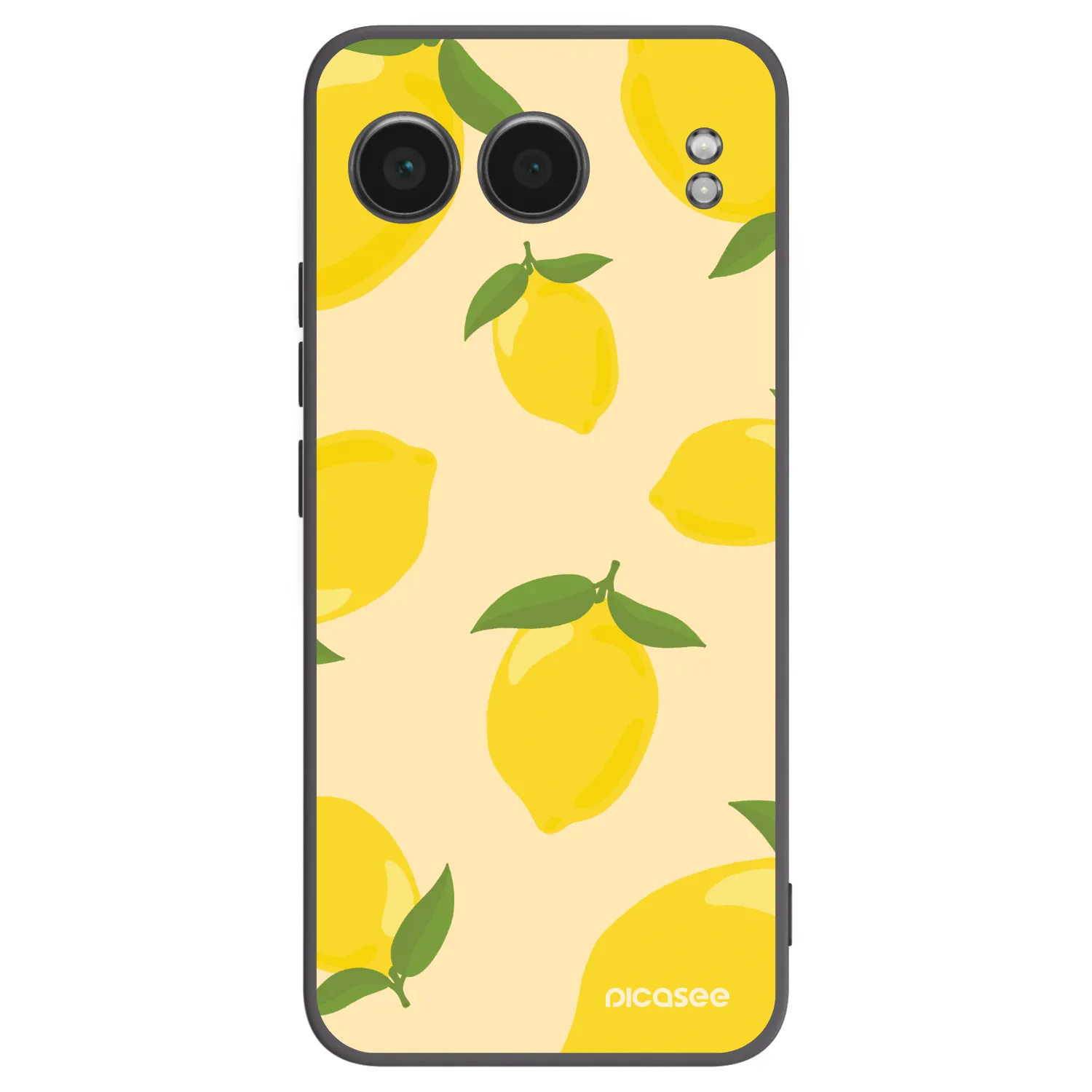 Picasee silikonowe czarne etui na OnePlus Nord 4 - Limoncella
