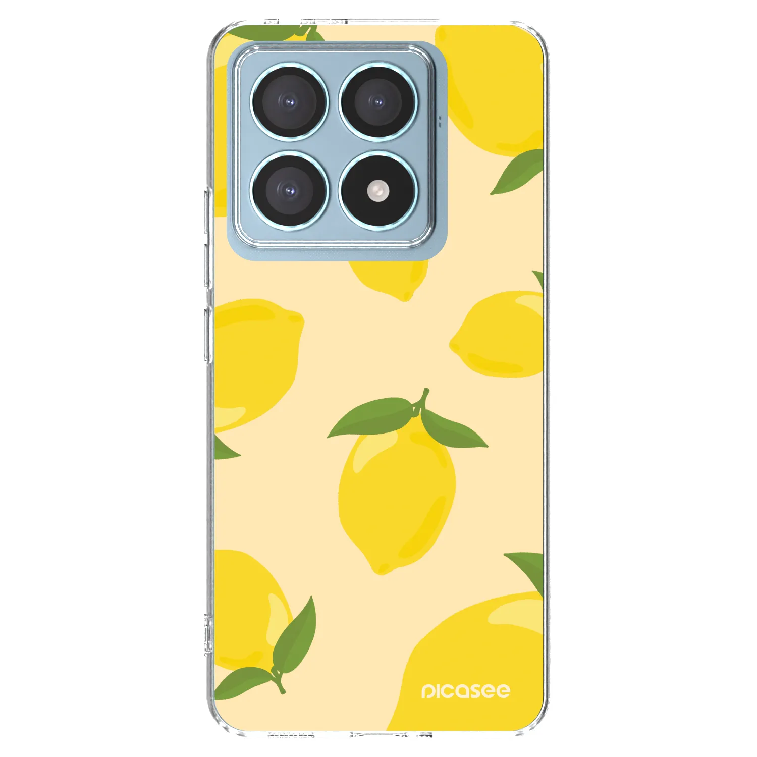 Picasee silikonowe przeźroczyste etui na Xiaomi 14T Pro - Limoncella