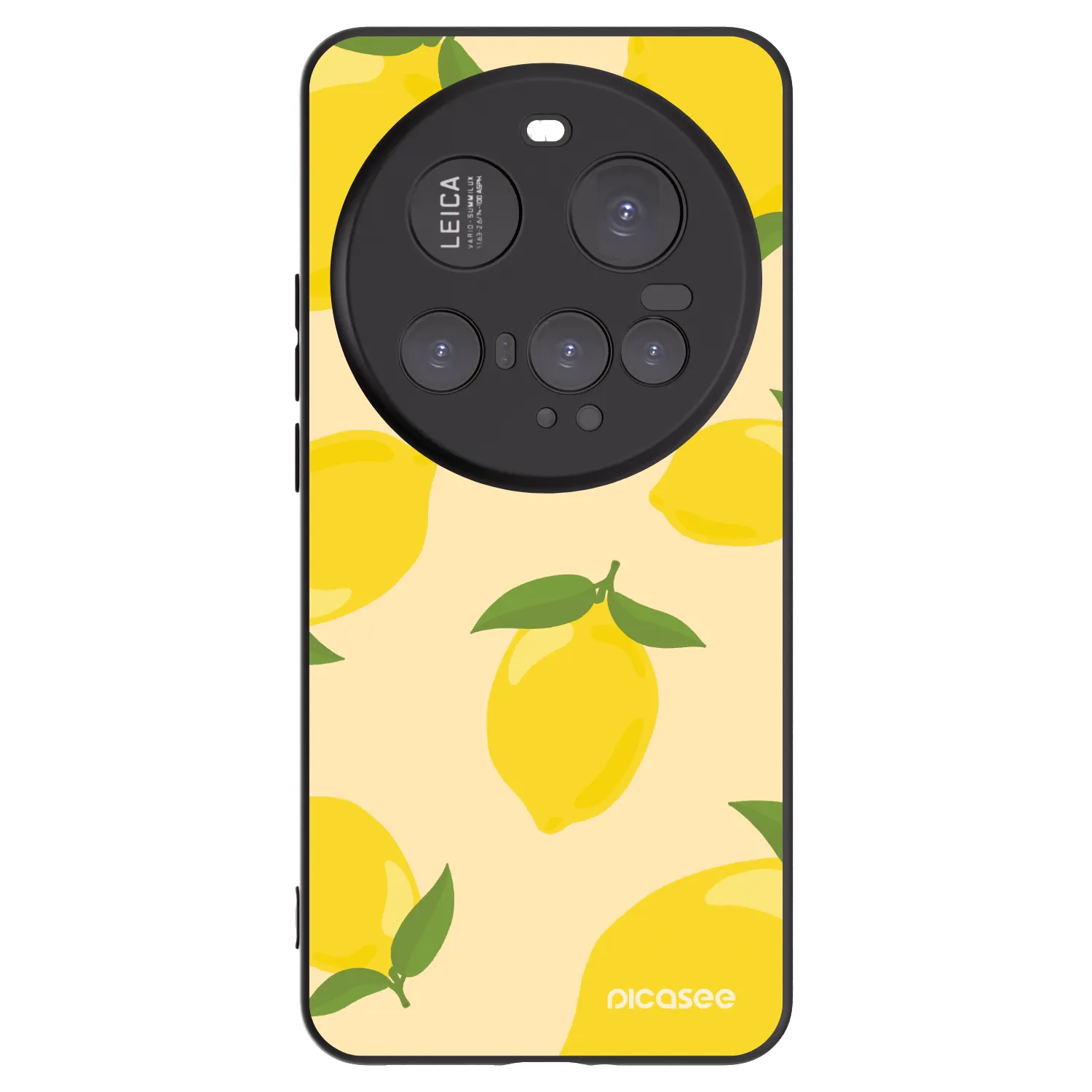 Picasee silikonowe czarne etui na Xiaomi 15 Ultra - Limoncella