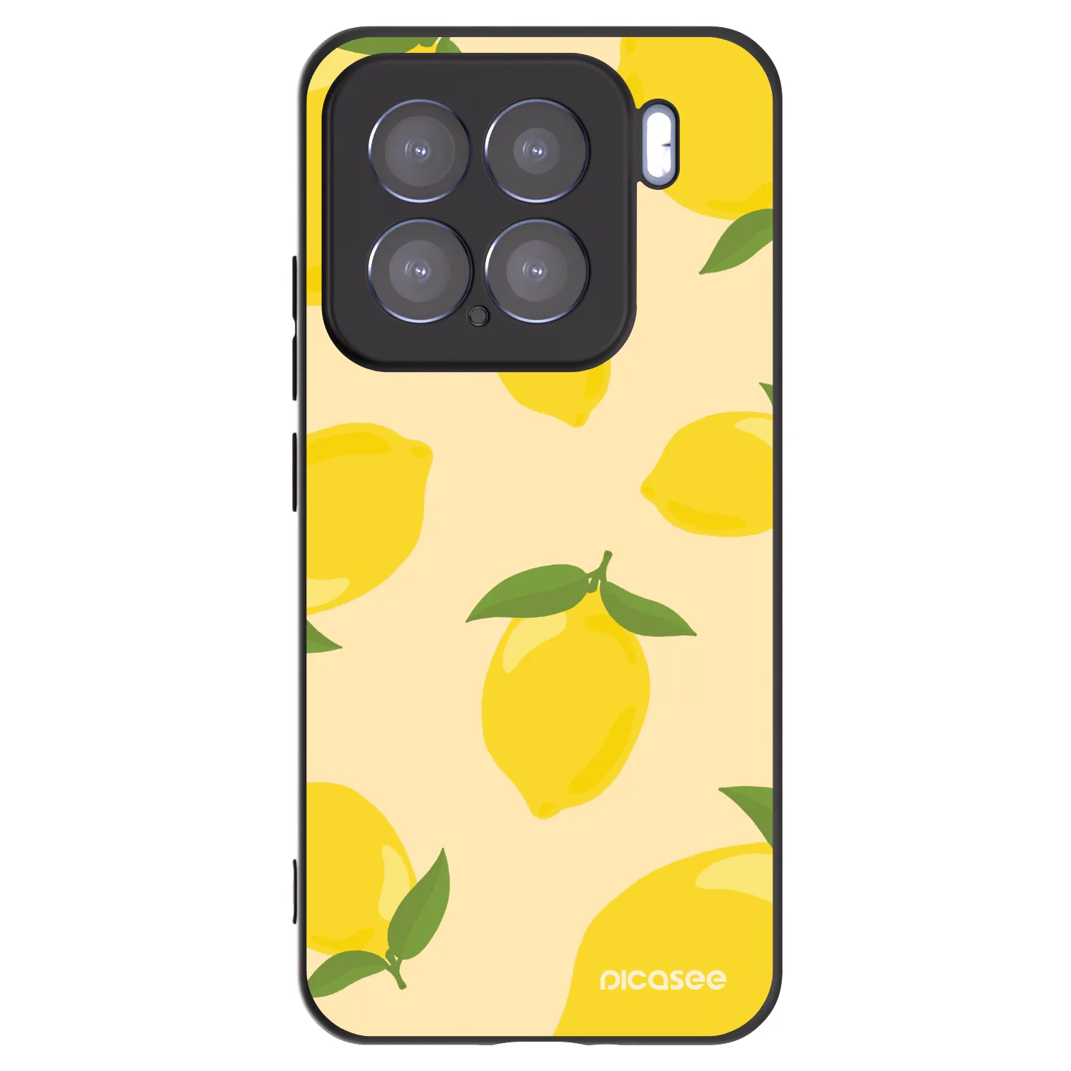 Picasee silikonowe czarne etui na Xiaomi 15 - Limoncella