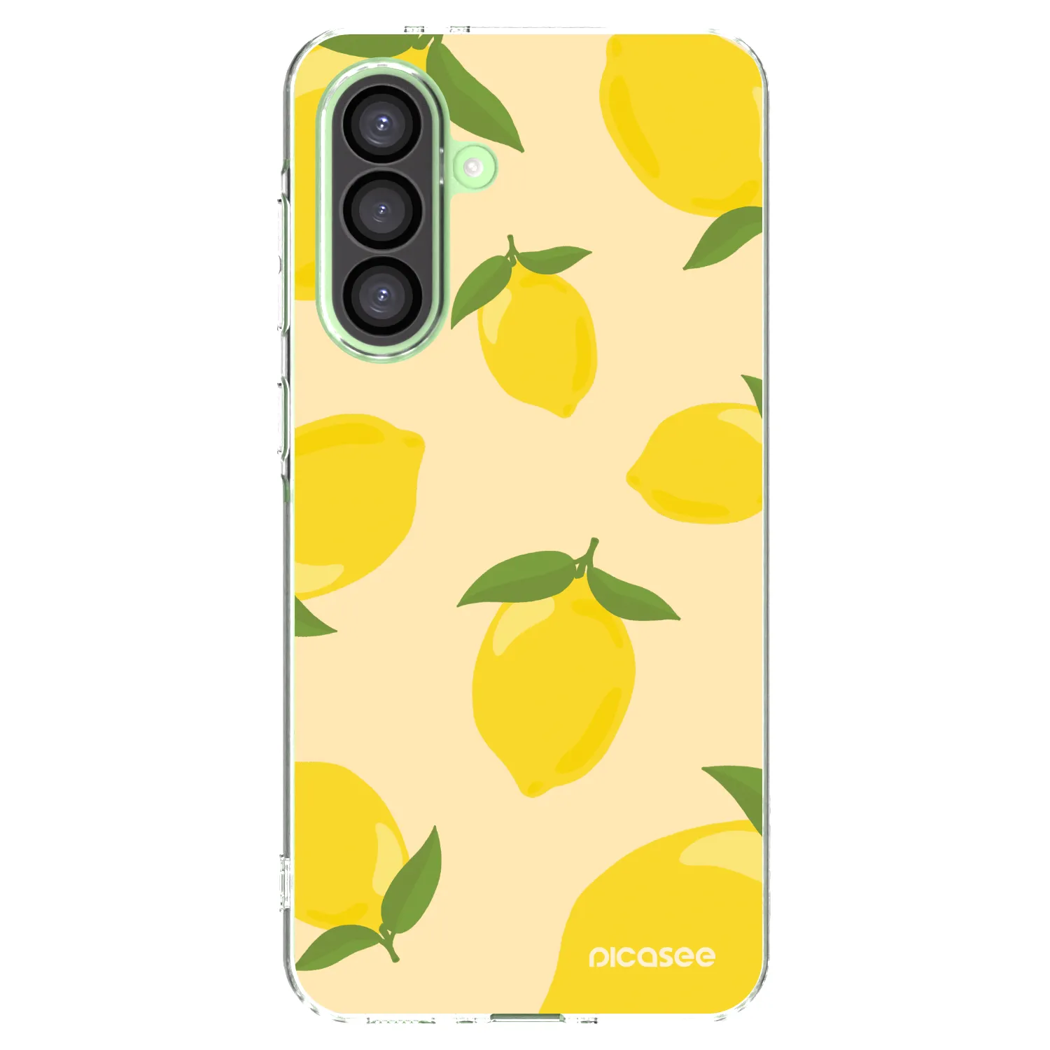 Picasee silikonowe przeźroczyste etui na Samsung Galaxy A26 5G A266B - Limoncella