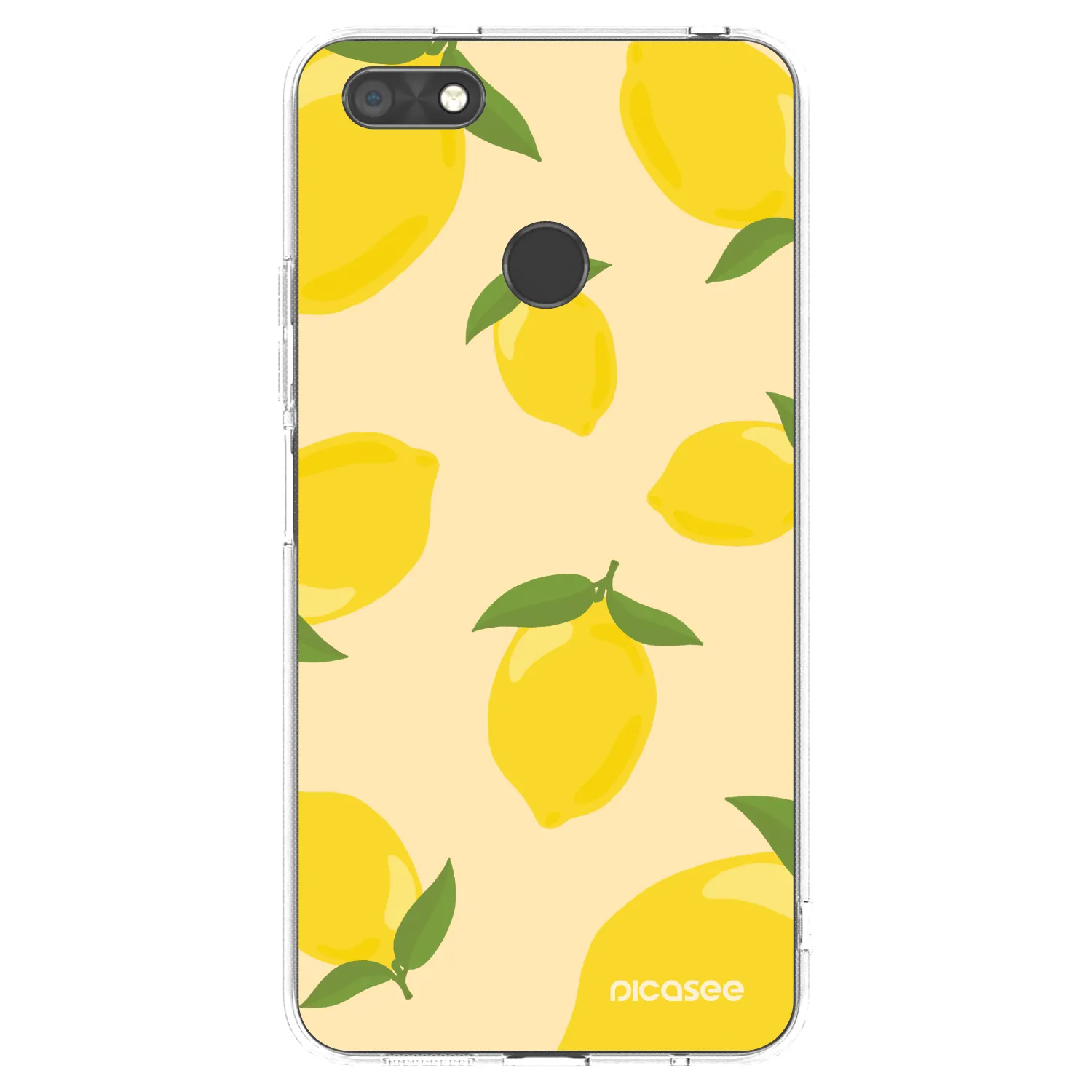 Picasee silikonowe przeźroczyste etui na Huawei P9 Lite Mini - Limoncella