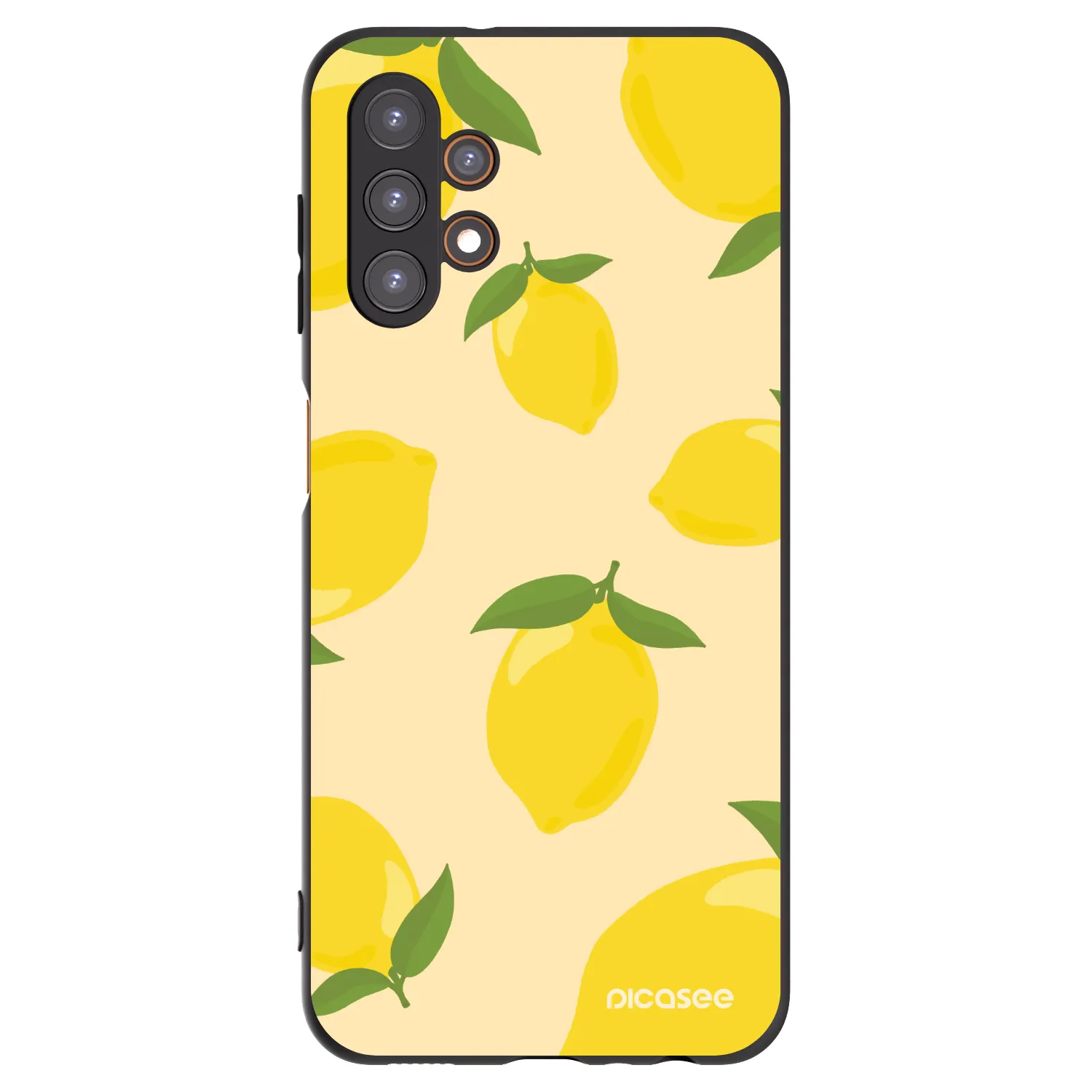 Picasee silikonowe czarne etui na Samsung Galaxy A13 5G - Limoncella