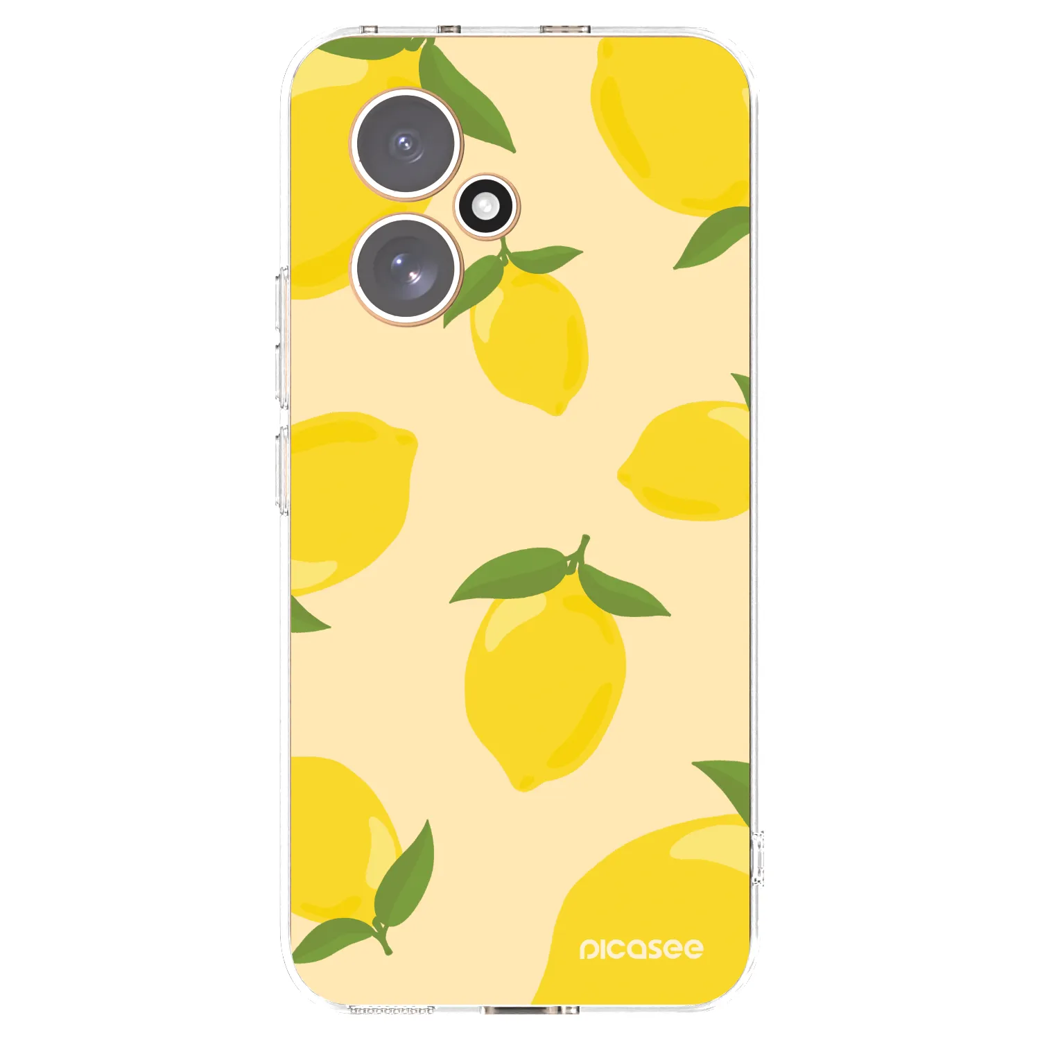 Picasee silikonowe przeźroczyste etui na Honor 400 5G - Limoncella