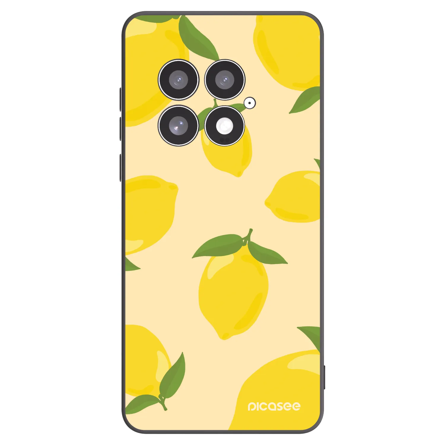 Picasee silikonowe czarne etui na OnePlus 13 5G - Limoncella