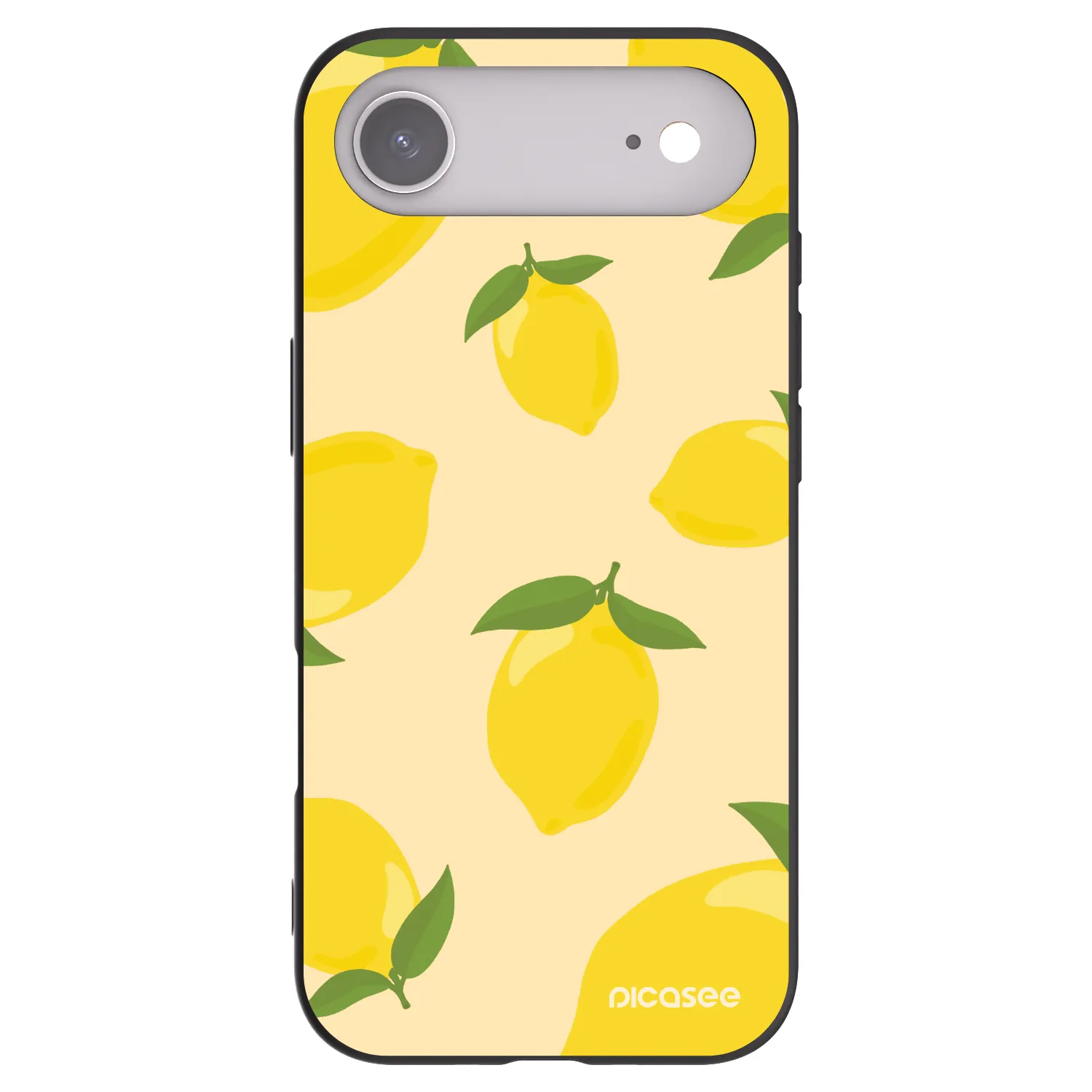 Picasee silikonowe czarne etui na Apple iPhone Air - Limoncella