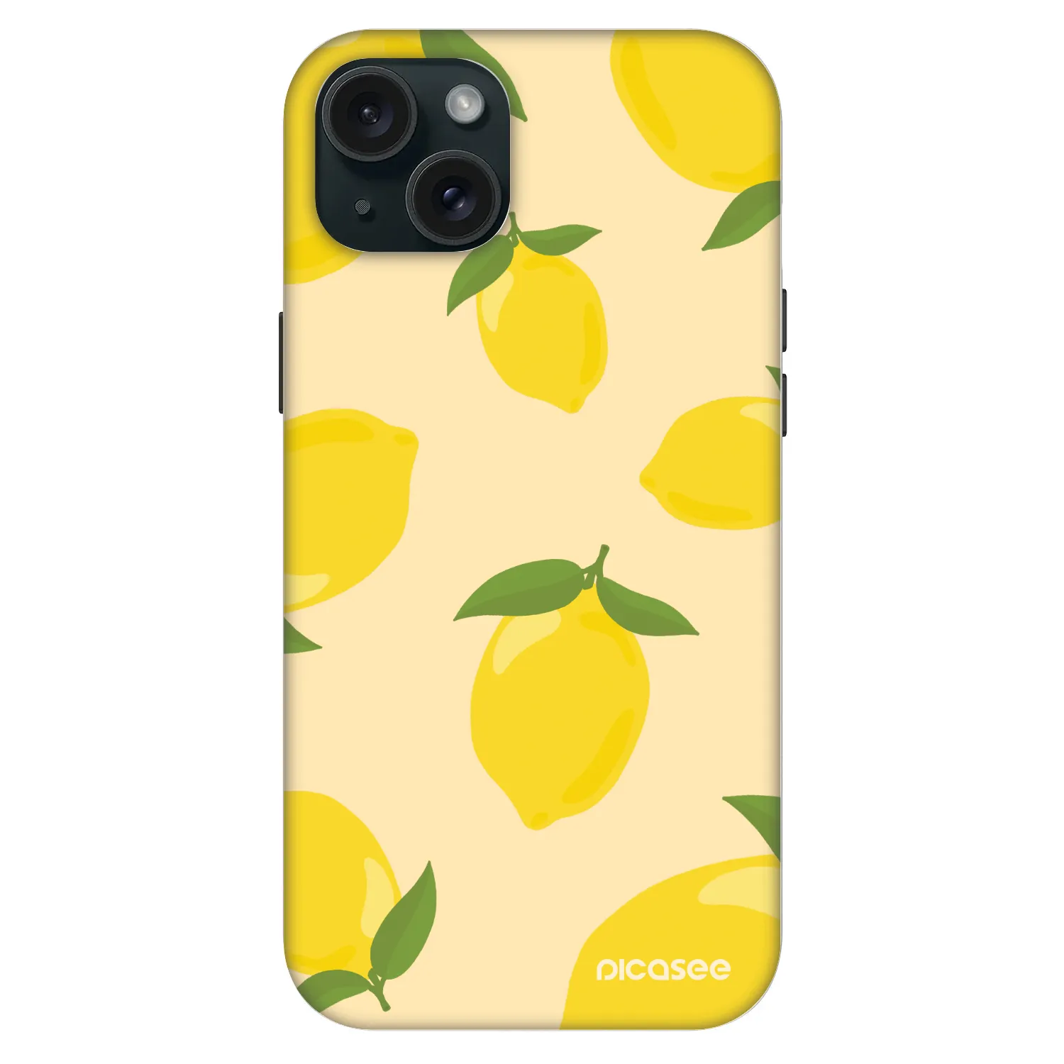 Picasee Fashion Case MagSafe na Apple iPhone 15 Plus - Limoncella