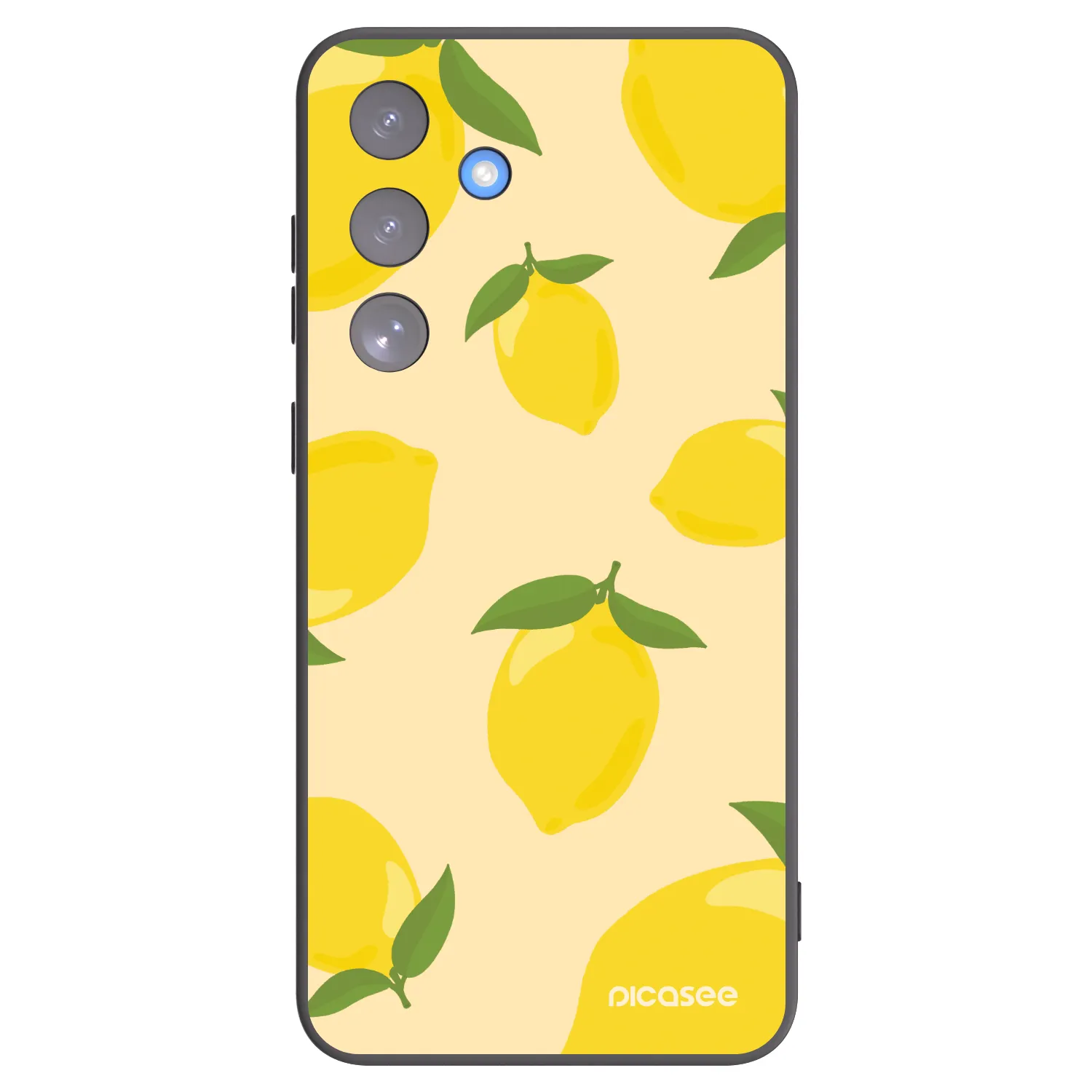 Picasee silikonowe czarne etui na Samsung Galaxy S25 FE 5G - Limoncella