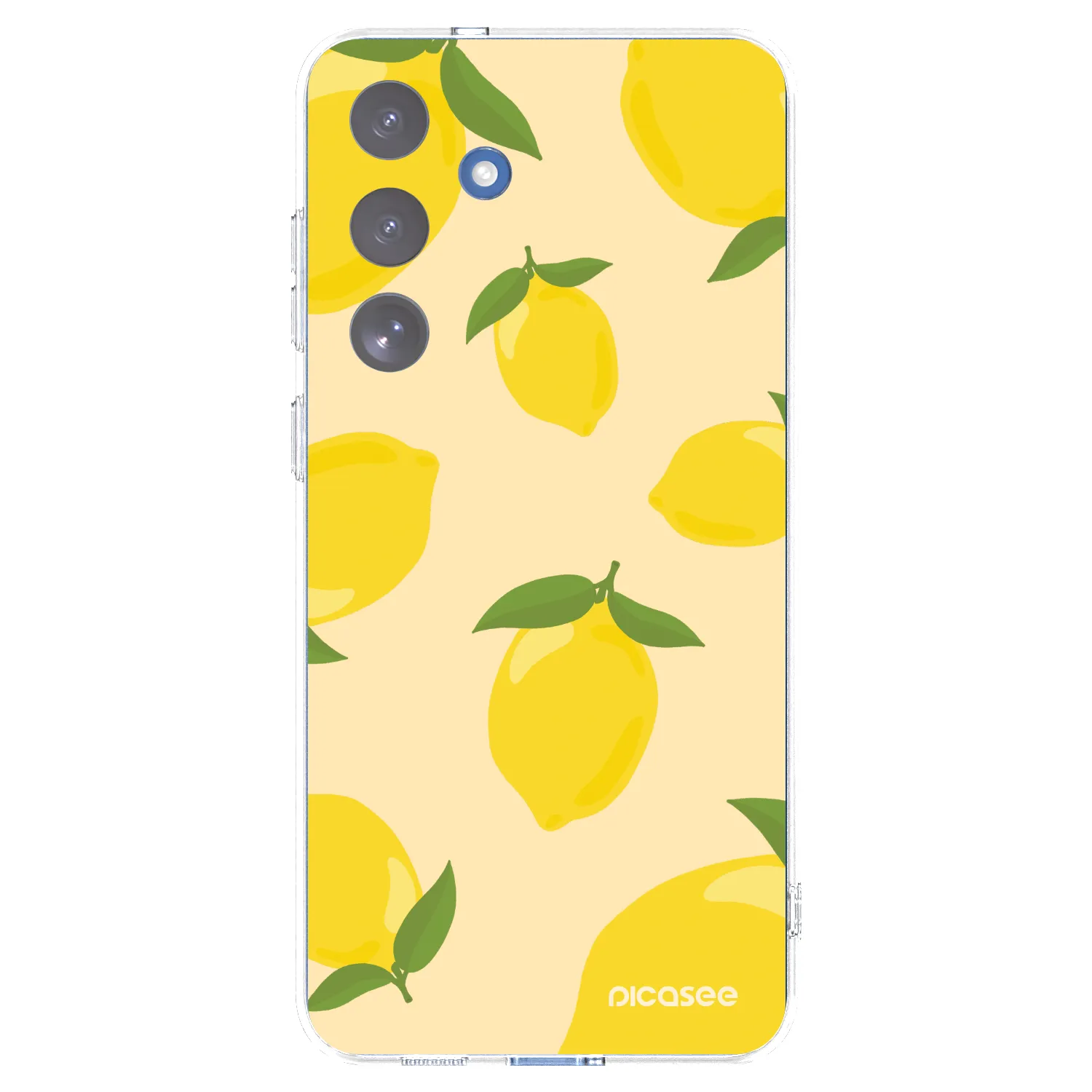 Picasee silikonowe przeźroczyste etui na Samsung Galaxy S25 FE 5G - Limoncella