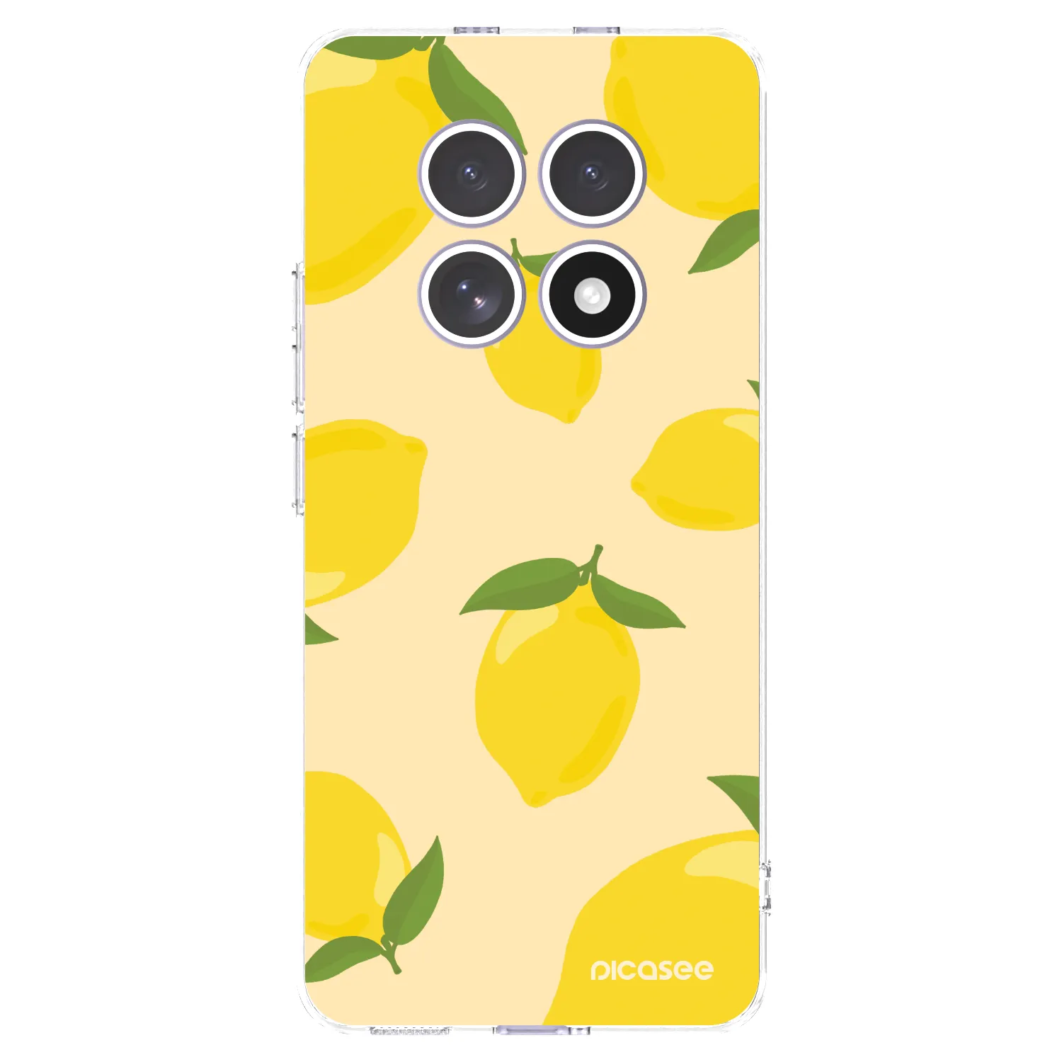 Picasee silikonowe przeźroczyste etui na Xiaomi Redmi Note 15 4G - Limoncella