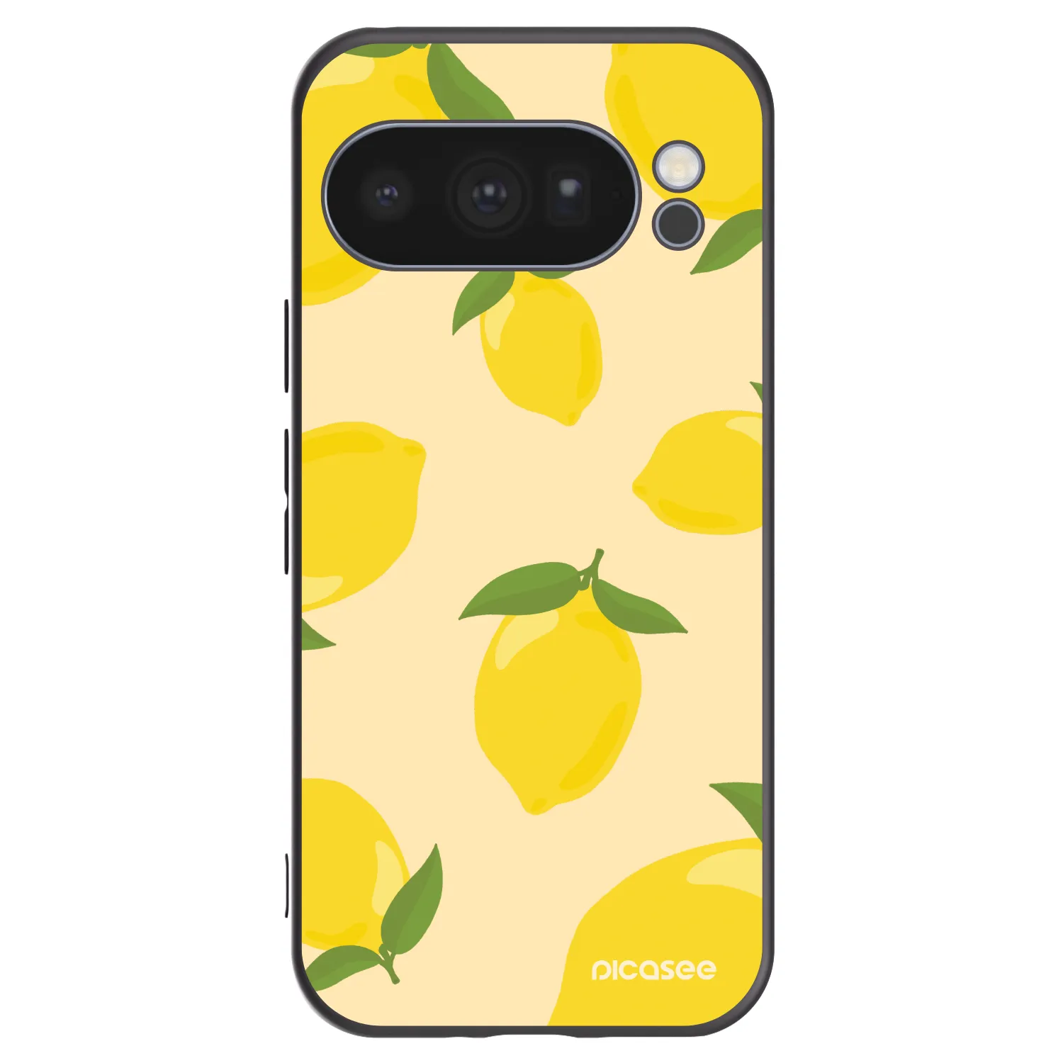 Picasee silikonowe czarne etui na Google Pixel 10 Pro - Limoncella