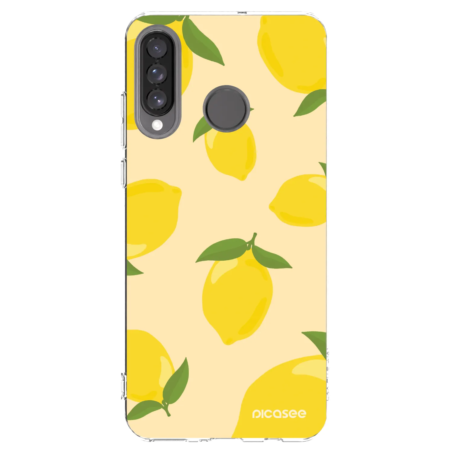 Picasee silikonowe przeźroczyste etui na Huawei P30 Lite - Limoncella
