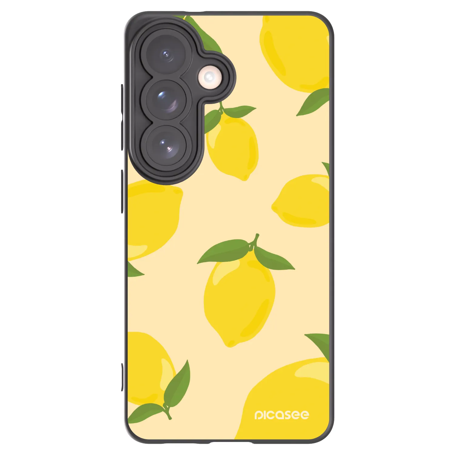 Picasee silikonowe czarne etui na Samsung Galaxy S26 - Limoncella