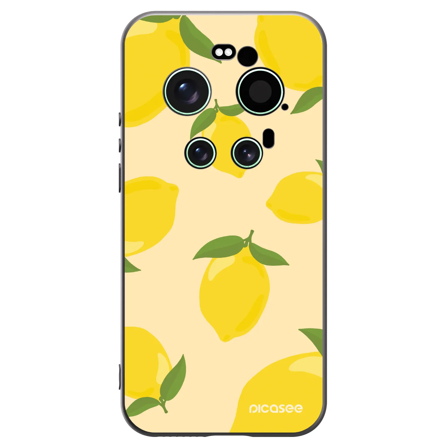 Picasee silikonowe czarne etui na Xiaomi 17 Ultra - Limoncella