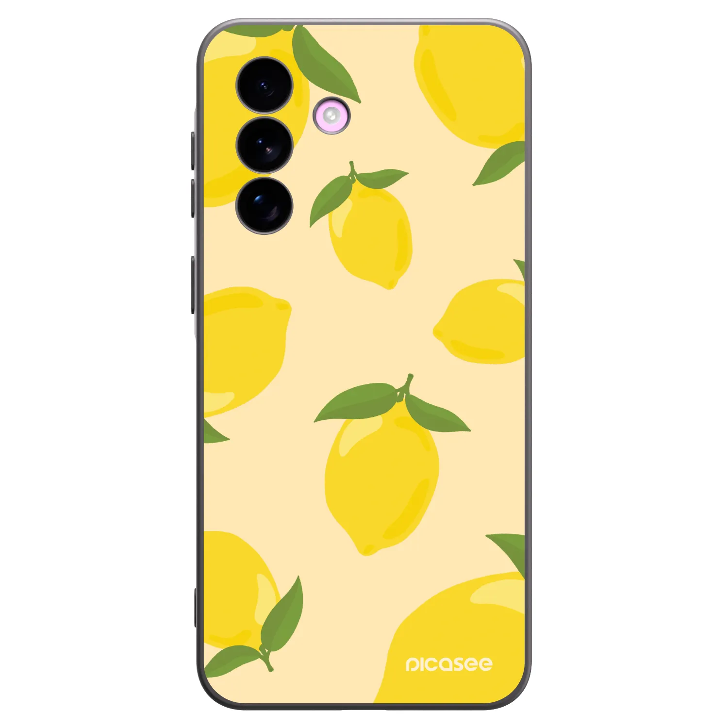 Picasee silikonowe czarne etui na Samsung Galaxy A57 5G - Limoncella