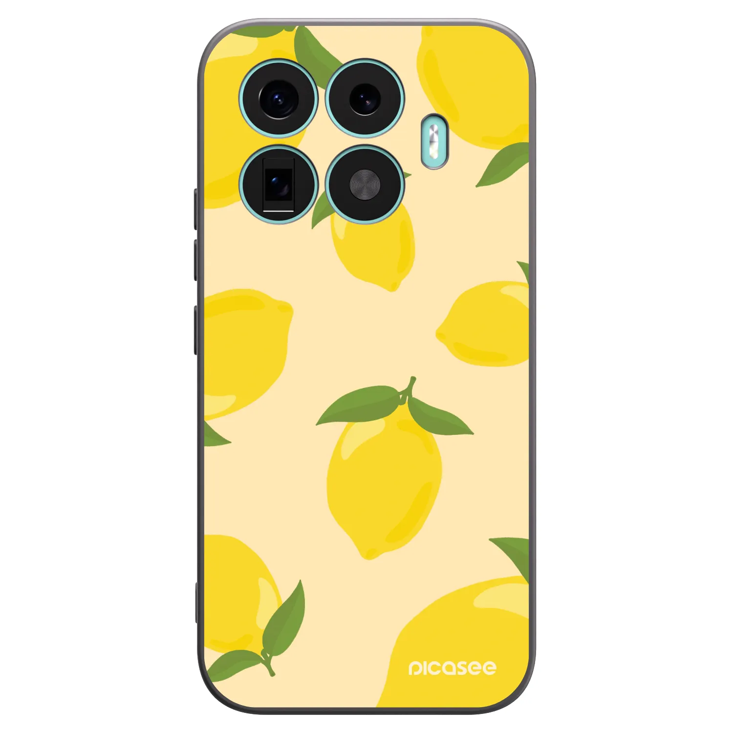 Picasee silikonowe czarne etui na Xiaomi 17T - Limoncella