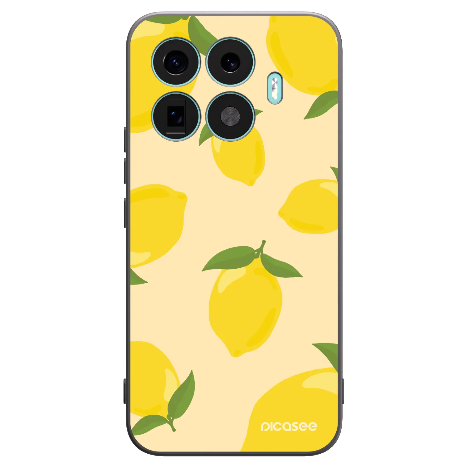Picasee silikonowe czarne etui na Xiaomi 17T Pro - Limoncella