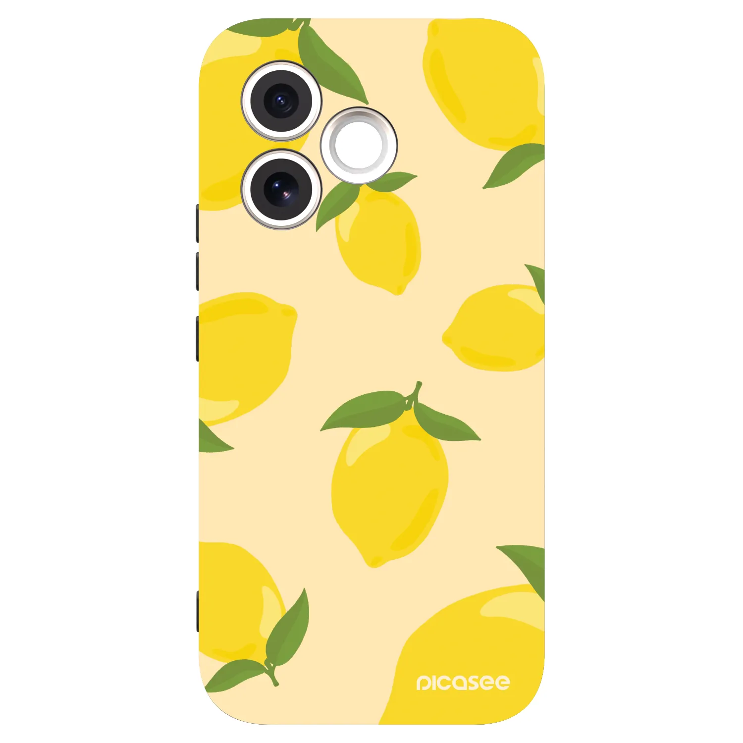 Picasee silikonowe czarne etui na Honor 600 Lite - Limoncella