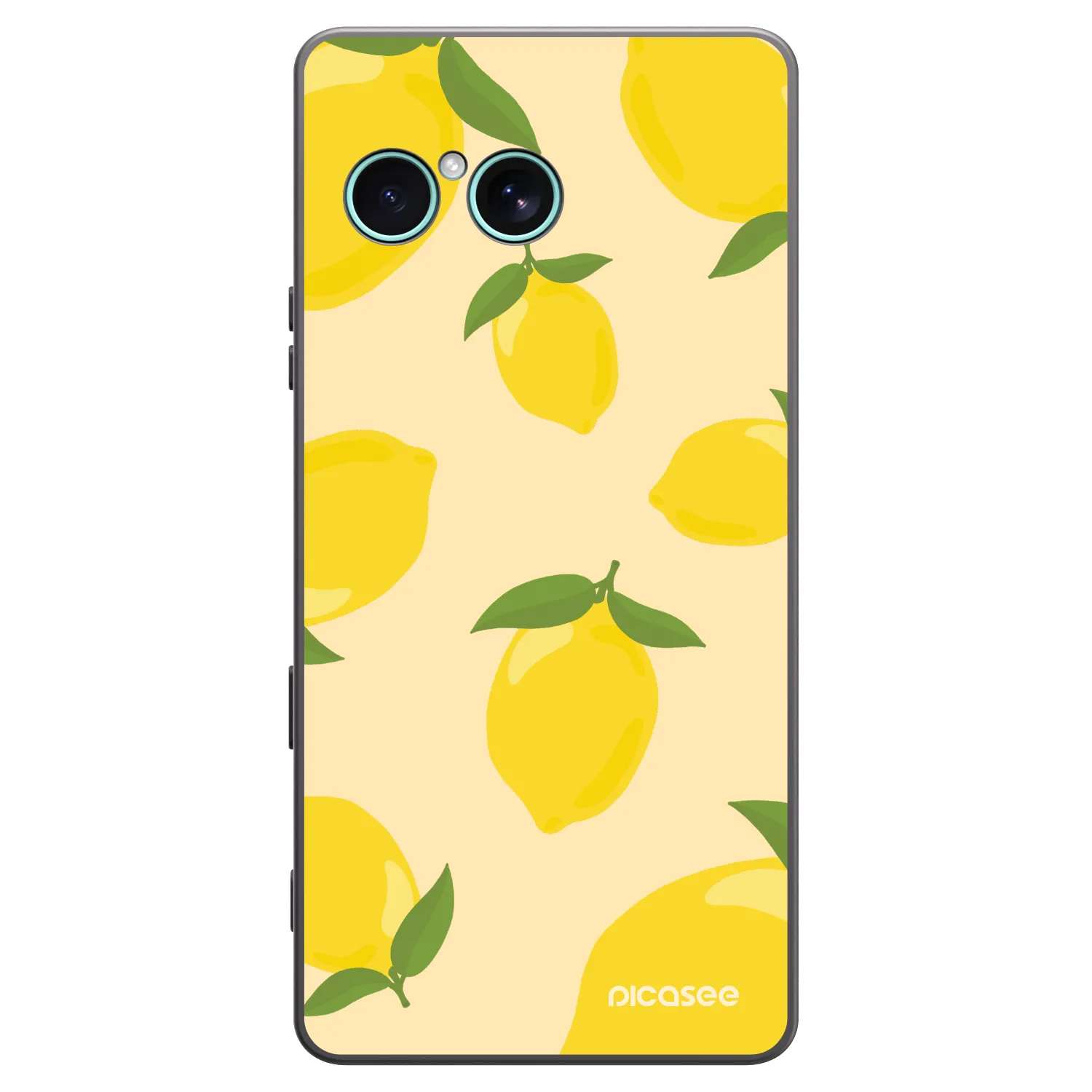 Picasee silikonowe czarne etui na Sony Xperia 10 VII - Limoncella