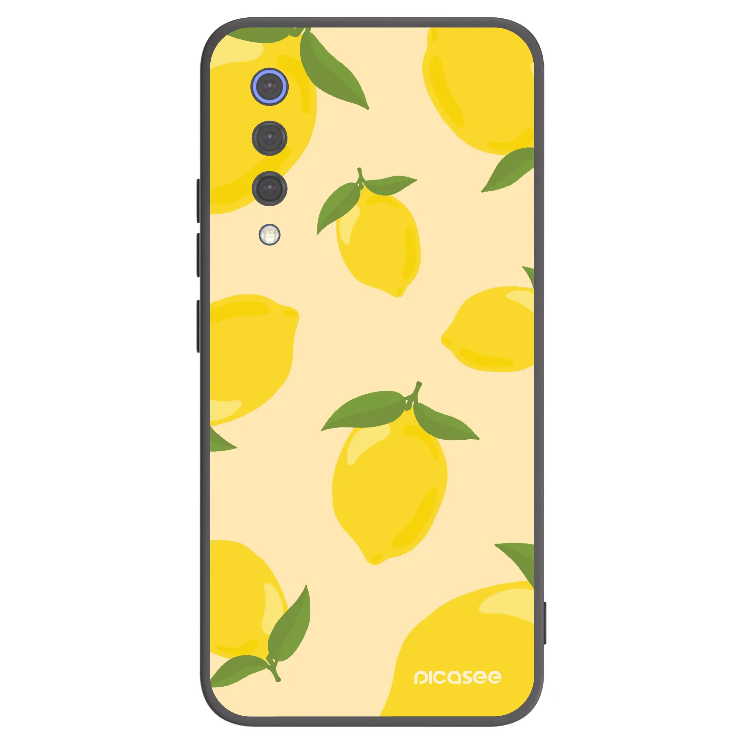 Picasee silikonowe czarne etui na Xiaomi Mi 9 SE - Limoncella