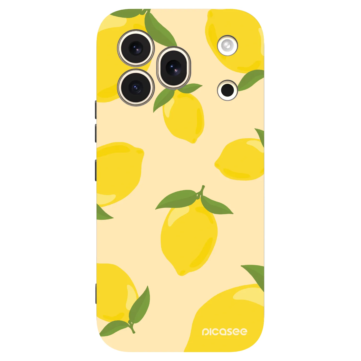Picasee silikonowe czarne etui na Honor 600 Pro - Limoncella