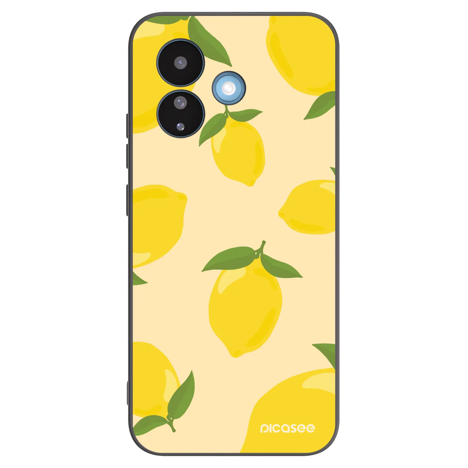 Picasee silikonowe czarne etui na Xiaomi Redmi Note 17 Pro 5G - Limoncella