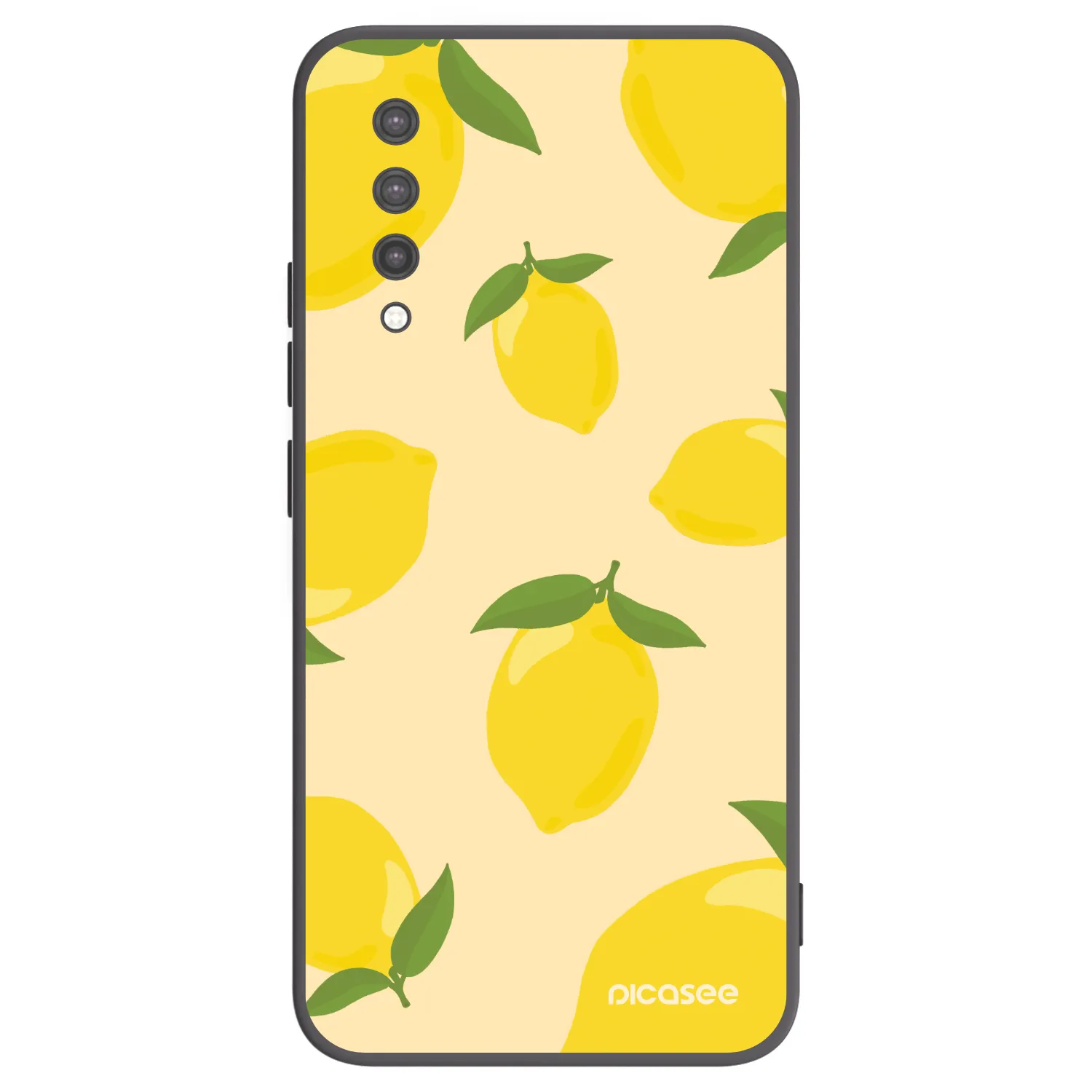 Picasee silikonowe czarne etui na Xiaomi Mi 9 Lite - Limoncella