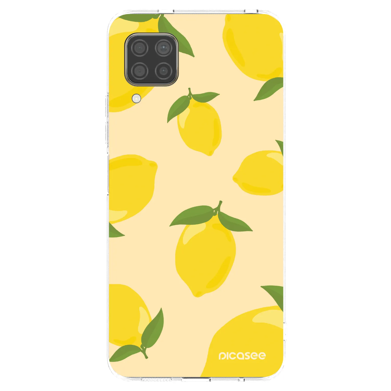 Picasee silikonowe przeźroczyste etui na Huawei P40 Lite - Limoncella