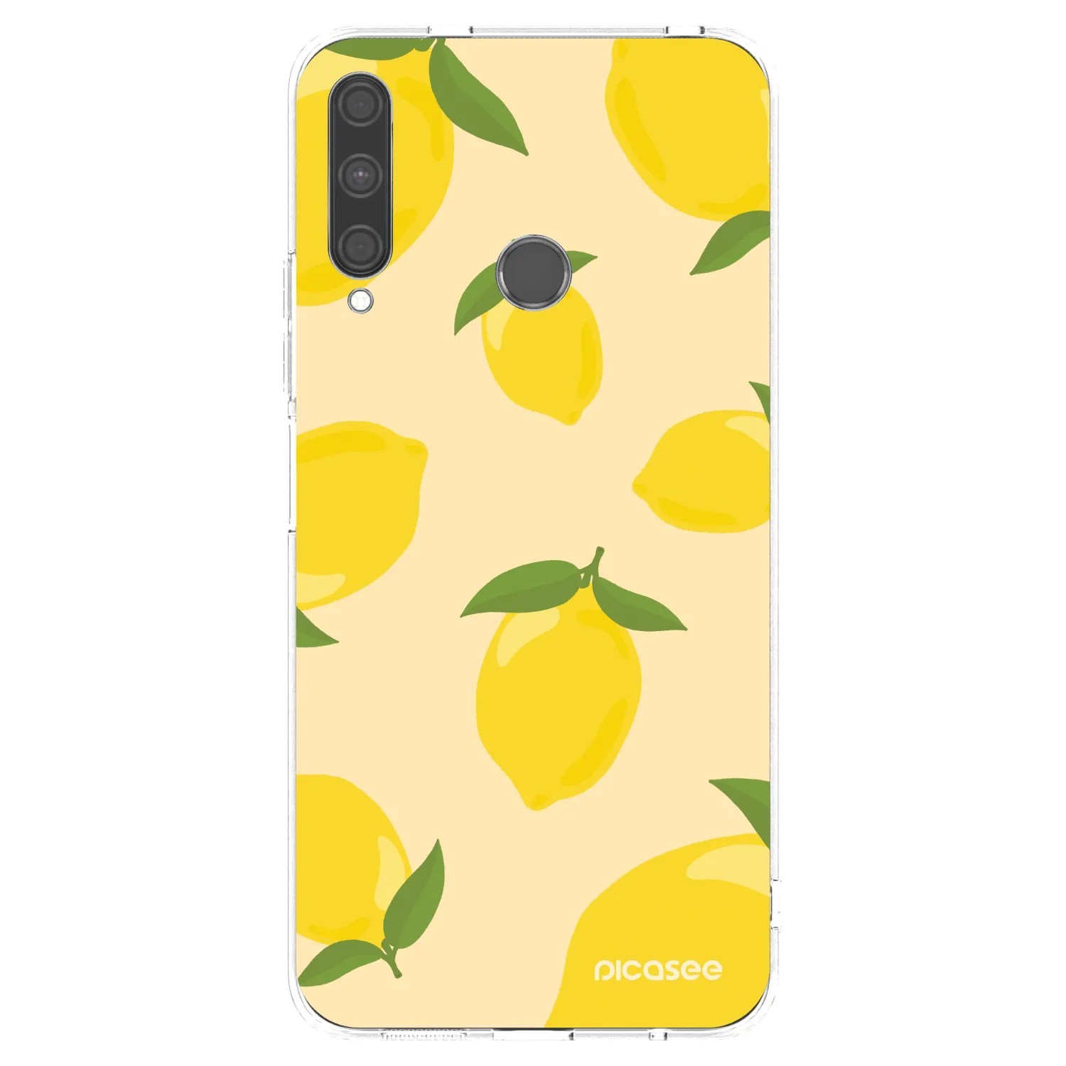 Picasee silikonowe przeźroczyste etui na Huawei P40 Lite E - Limoncella