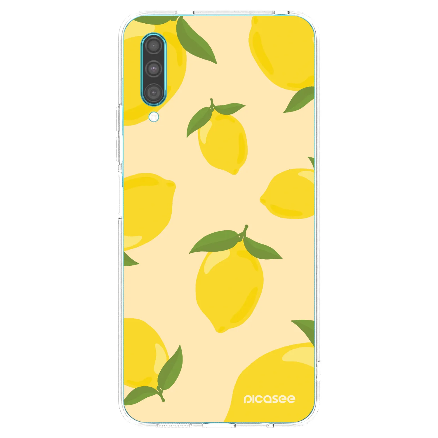 Picasee silikonowe przeźroczyste etui na Samsung Galaxy A30s A307F - Limoncella