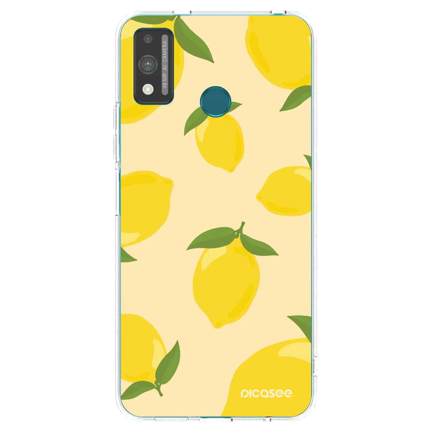 Picasee silikonowe przeźroczyste etui na Honor 9X Lite - Limoncella