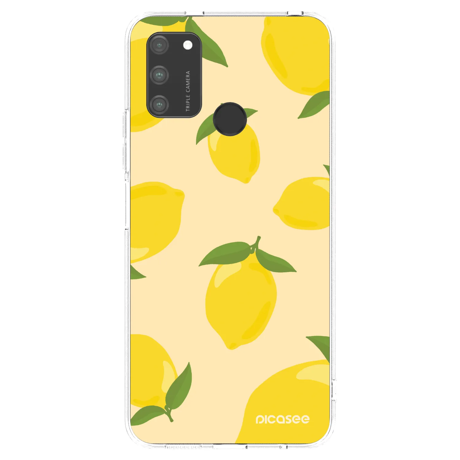 Picasee silikonowe przeźroczyste etui na Honor 9A - Limoncella